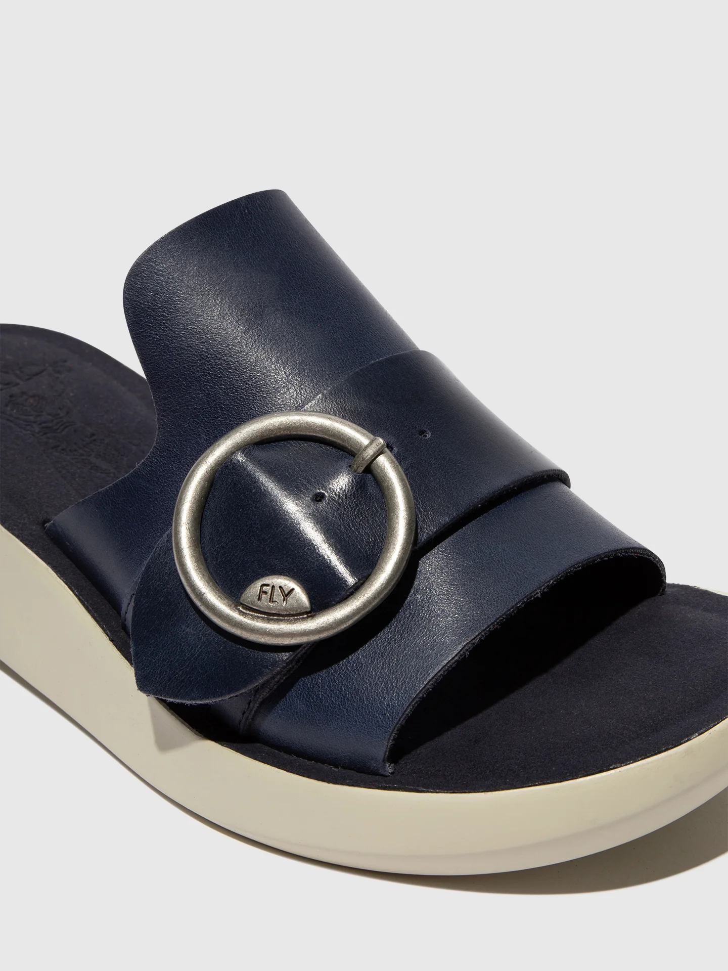 Buckle Mules BEYD925FLY BLUE - Image 4