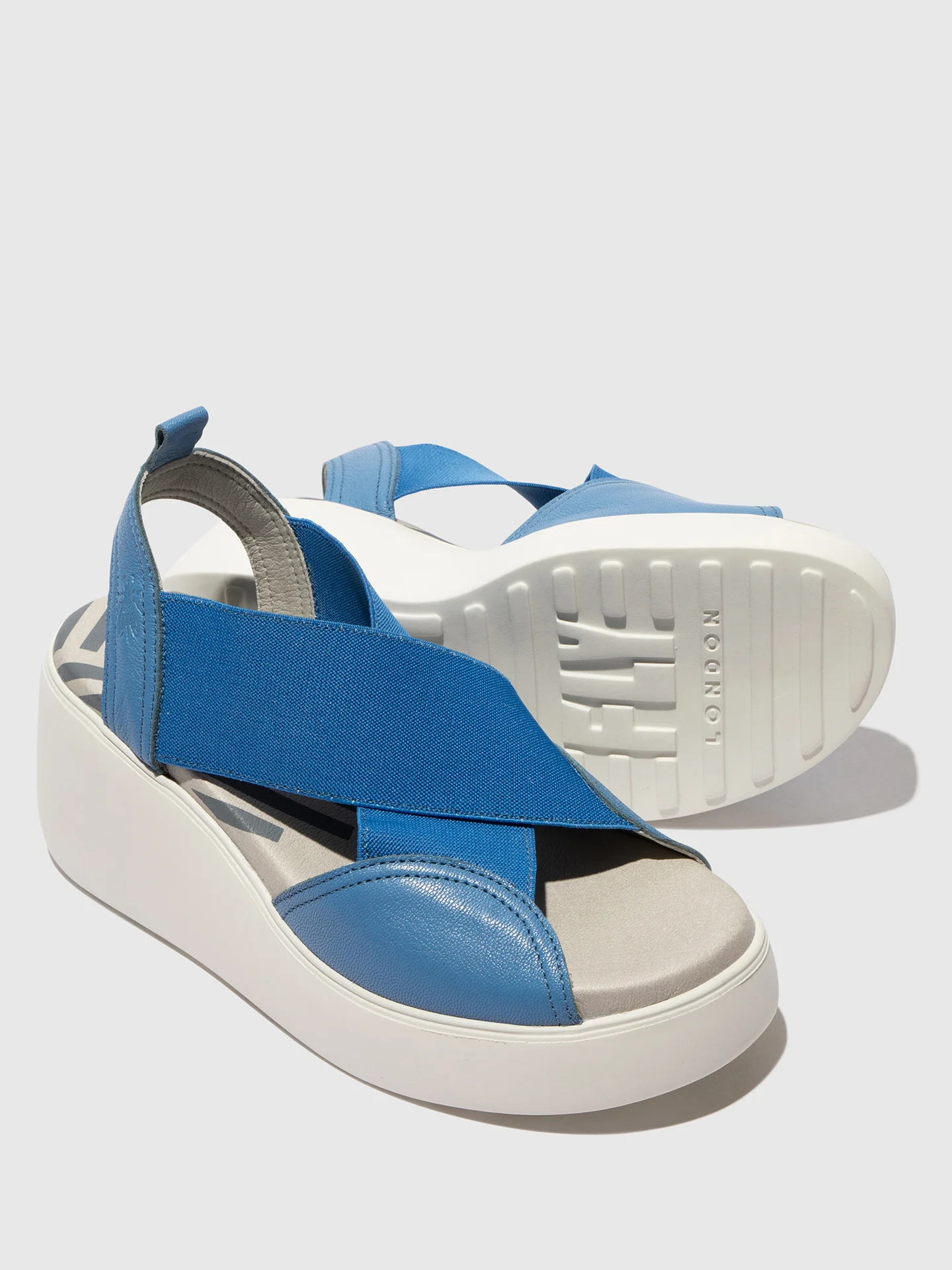 Elasticated Sandals DAIF216FLY BLUE - Image 4