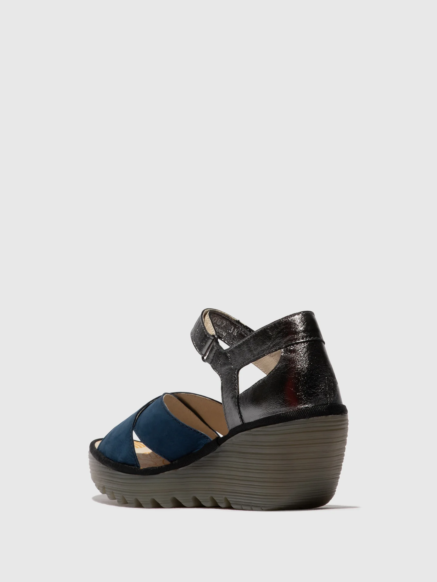 Ankle Strap Sandals YENT365FLY BLUE/GRAPHITE - Image 3