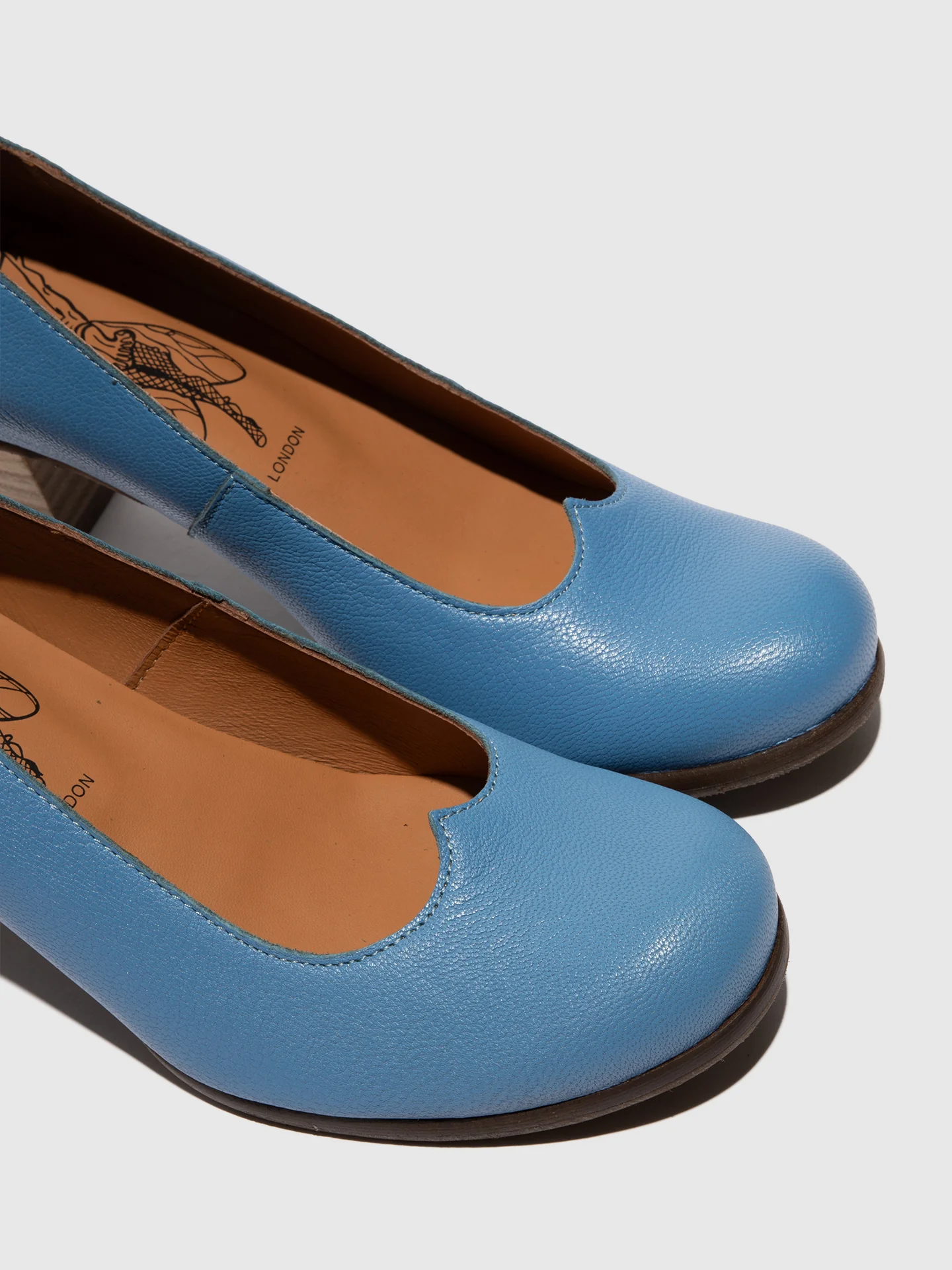 Heel Shoes BAZE086FLY BLUE - Image 4