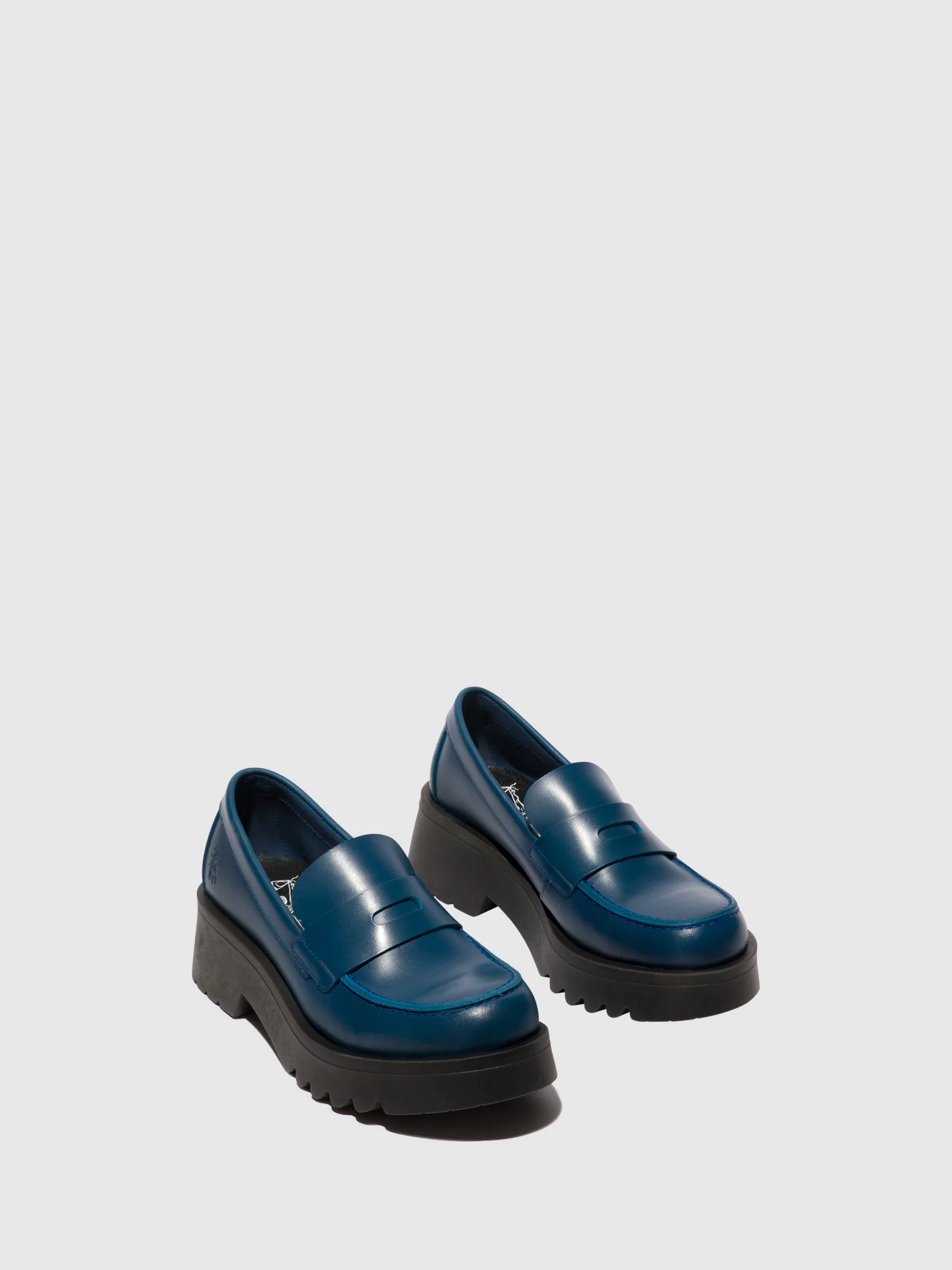 Loafers Shoes MOAT948FLY BLUE - Image 2