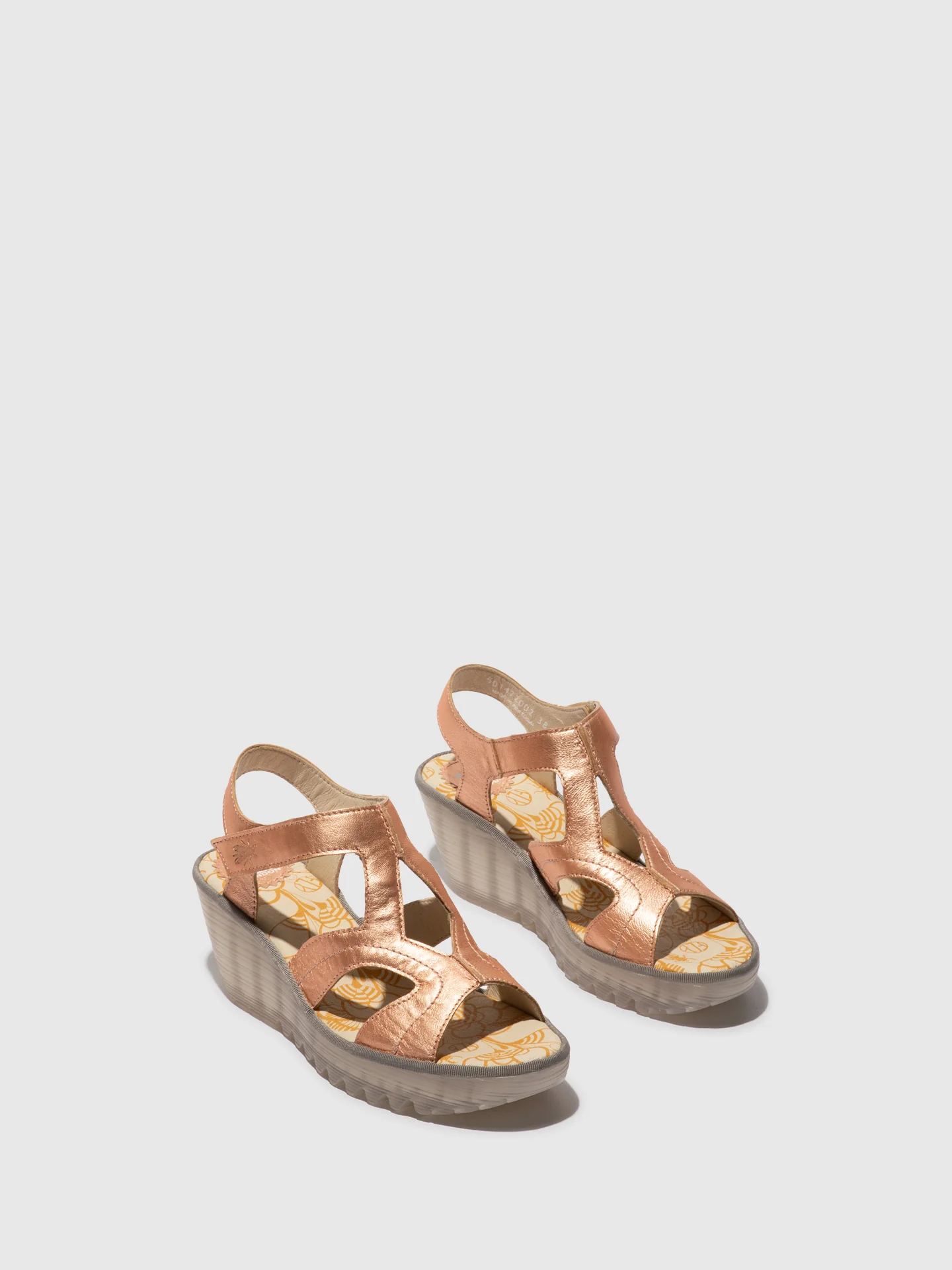 Velcro Sandals YOTU472FLY BLUSH GOLD - Image 2