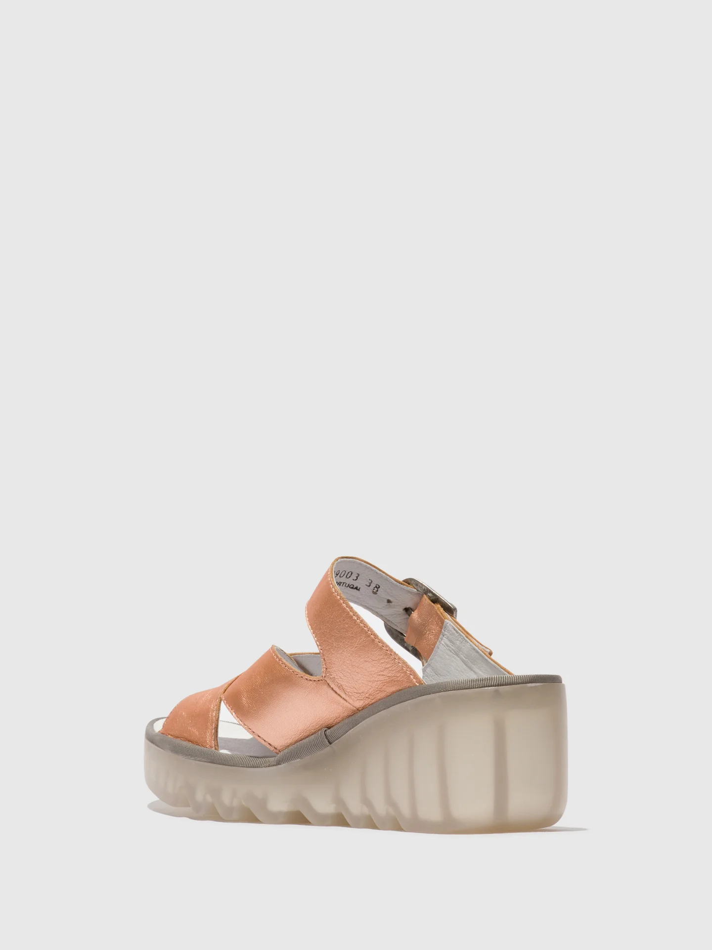 Wedge Mules BOCY409FLY BLUSH GOLD - Image 3