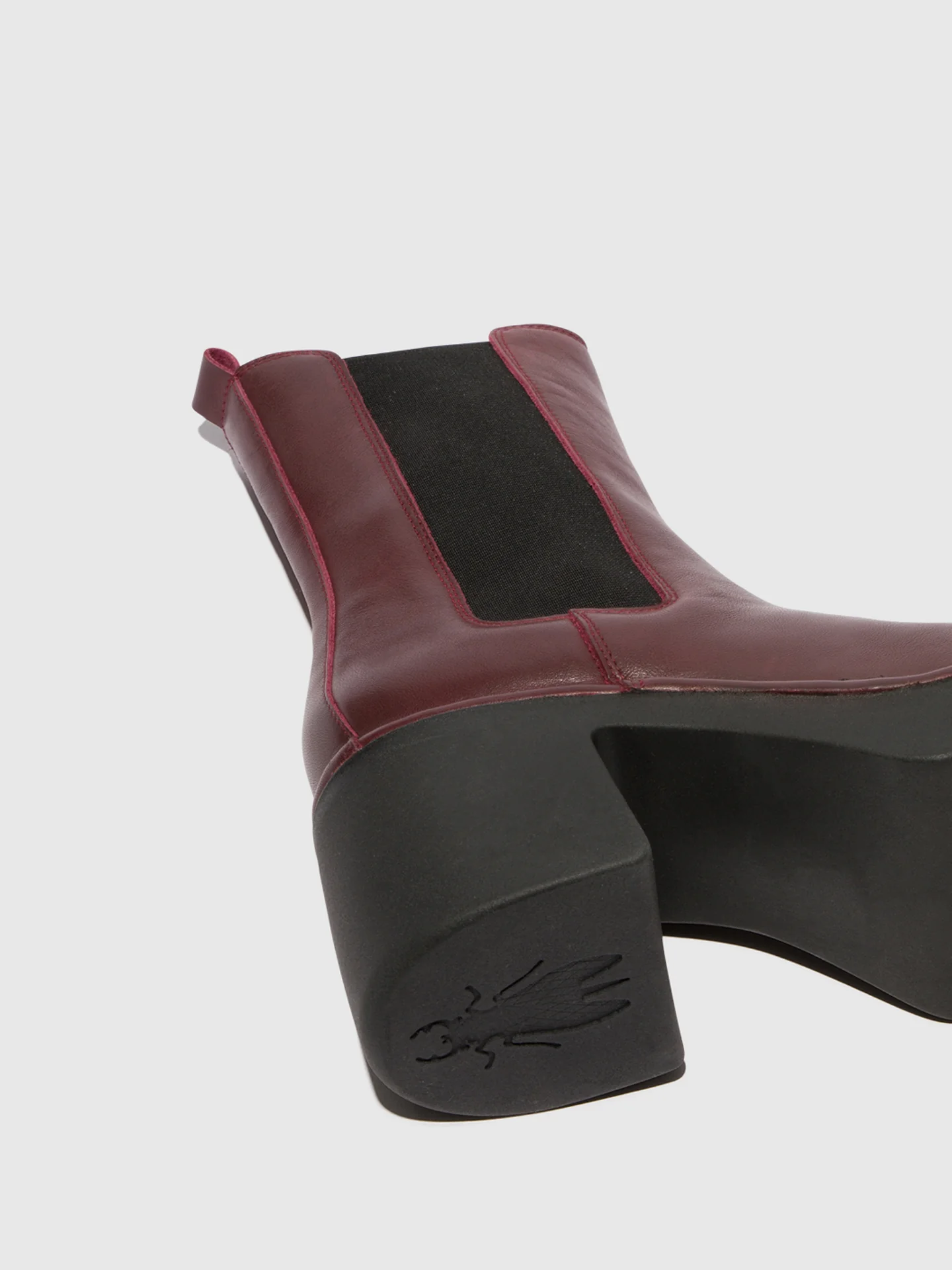 Chelsea Ankle Boots MOYA25FLY BORDEAUX - Image 4