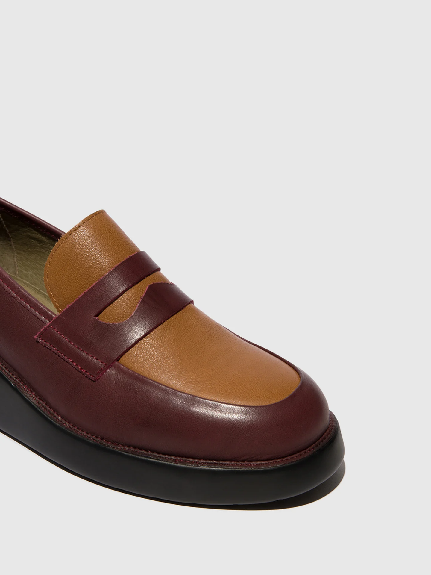 Loafers Shoes BLAR513FLY BORDEAUX/CUOIO - Image 4