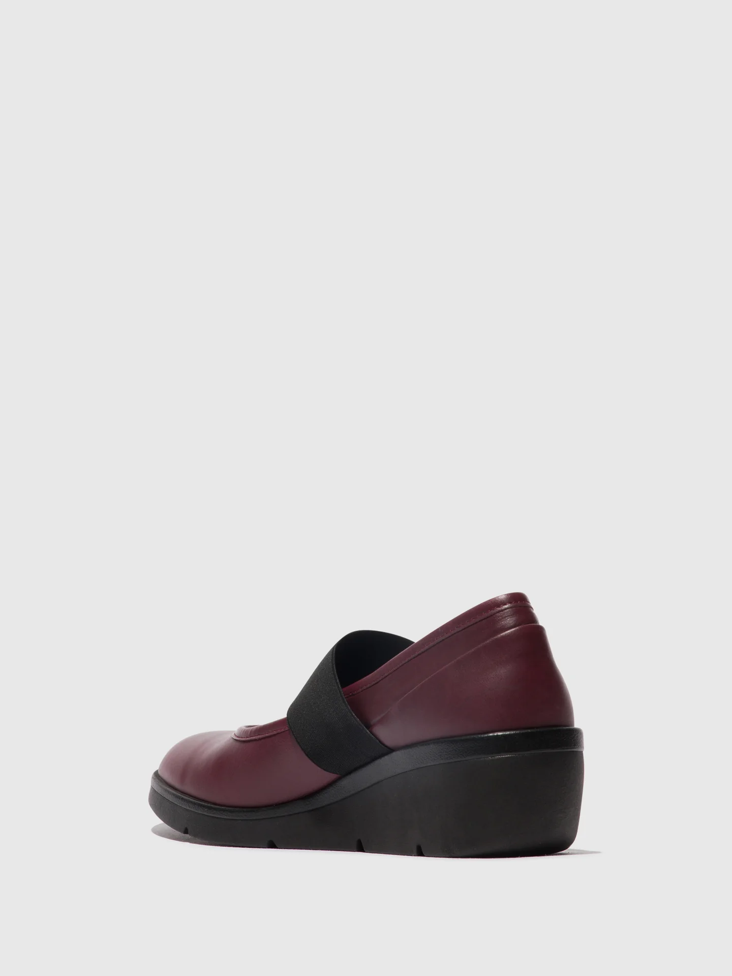 Elasticated Shoes NARA547FLY BORDEAUX - Image 3
