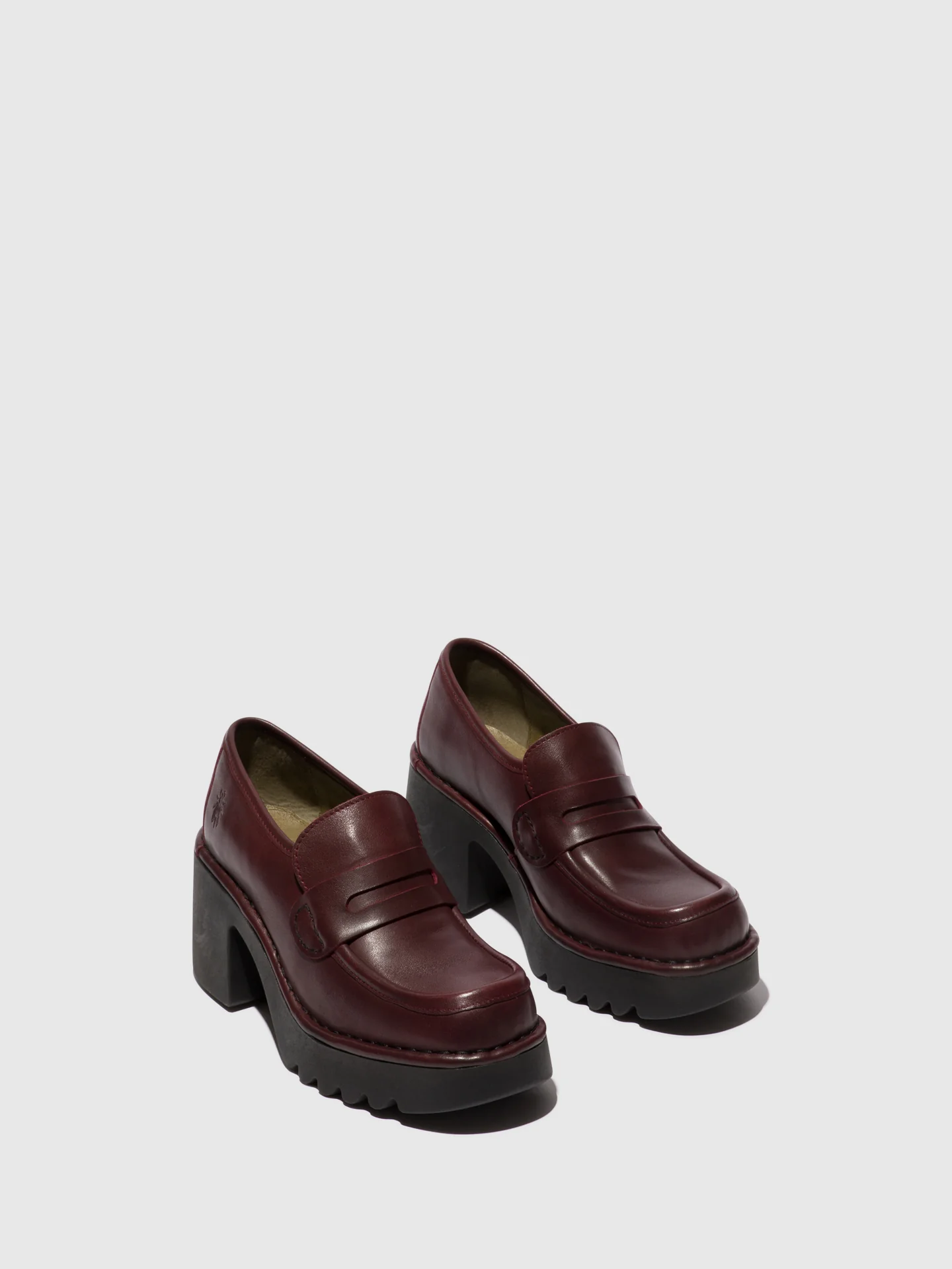 Loafers Shoes MULY252FLY BORDEAUX - Image 2