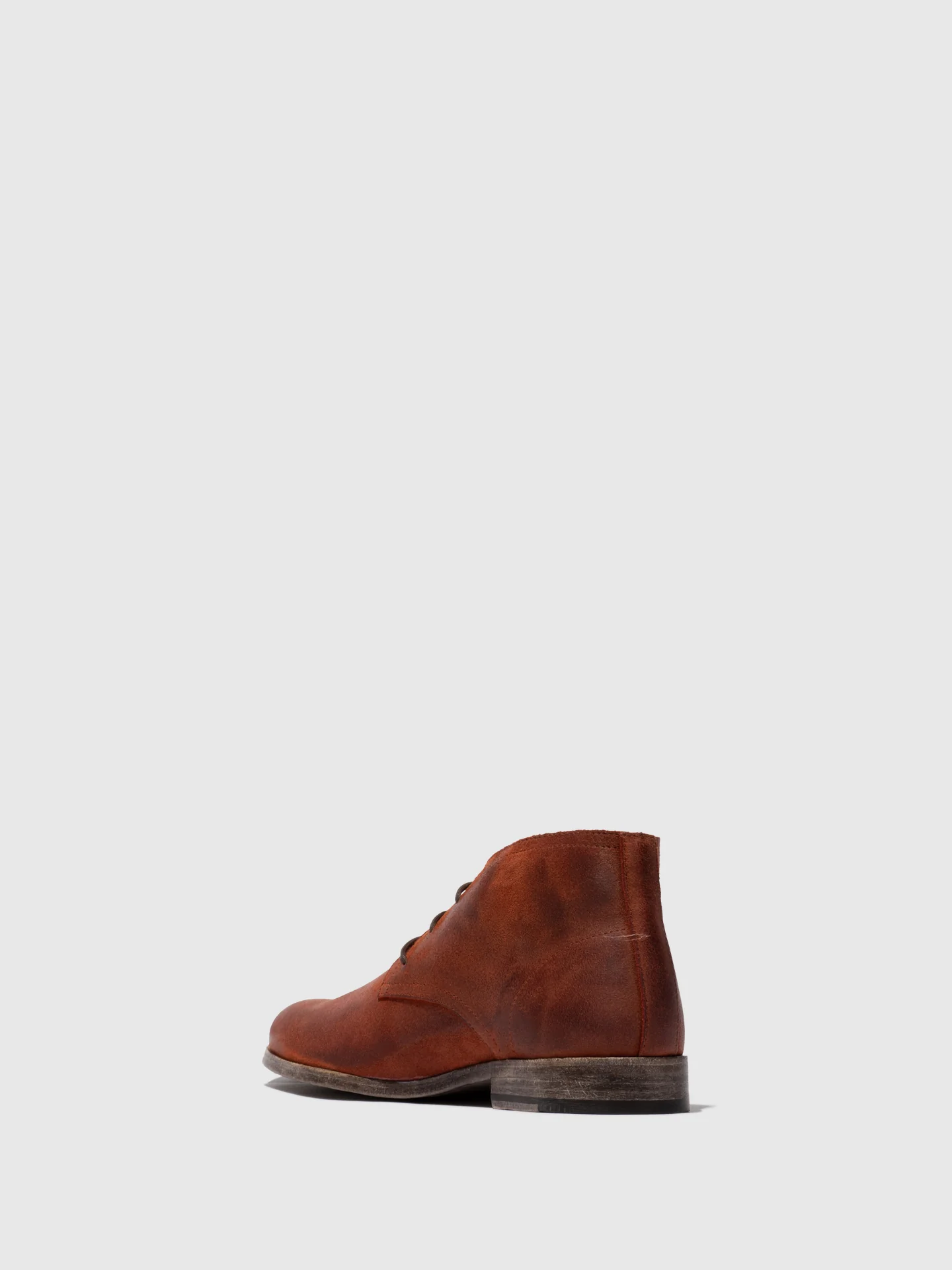 Lace-up Ankle Boots CAJY074FLY BRANDY - Image 3