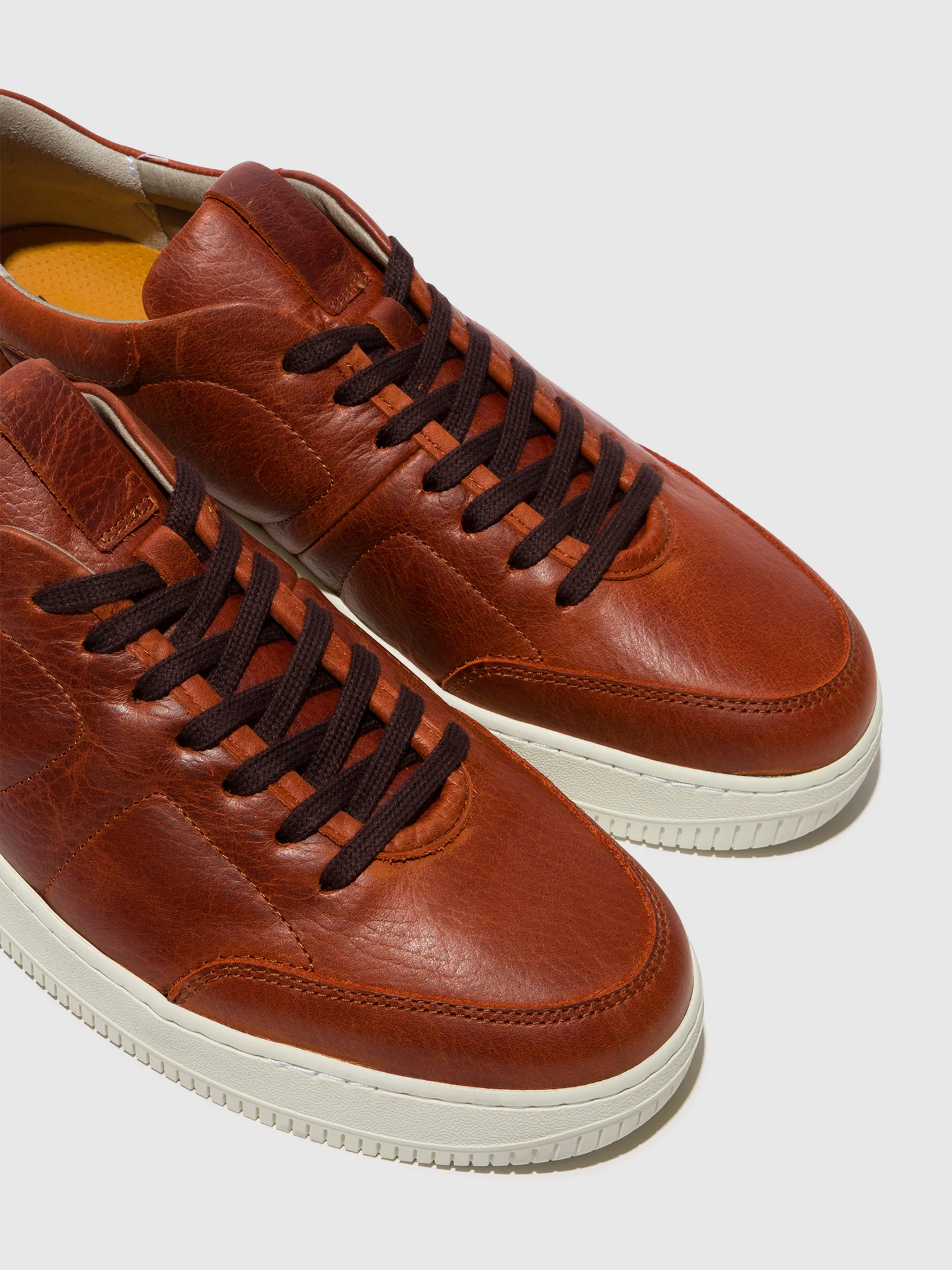 Lace-up Trainers BUDO544FLY BRANDY - Image 4