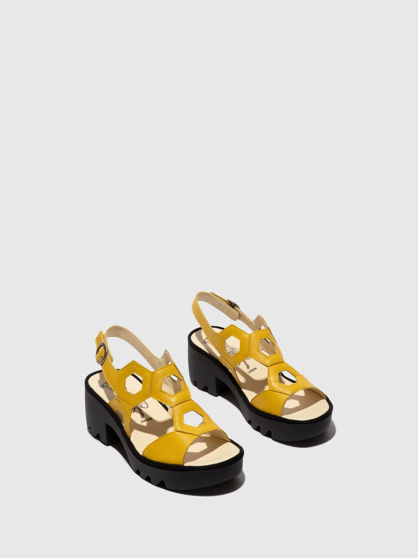Sling-Back Sandals TEWA573FLY BRIGHT YELLOW - Image 2