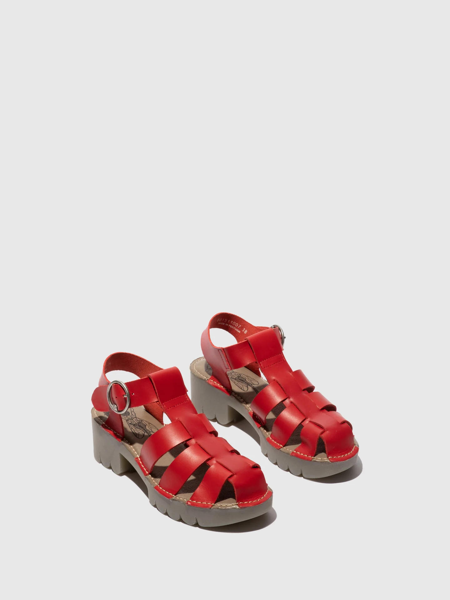 T-Strap Sandals EMME511FLY BROOKLYN RED - Image 2