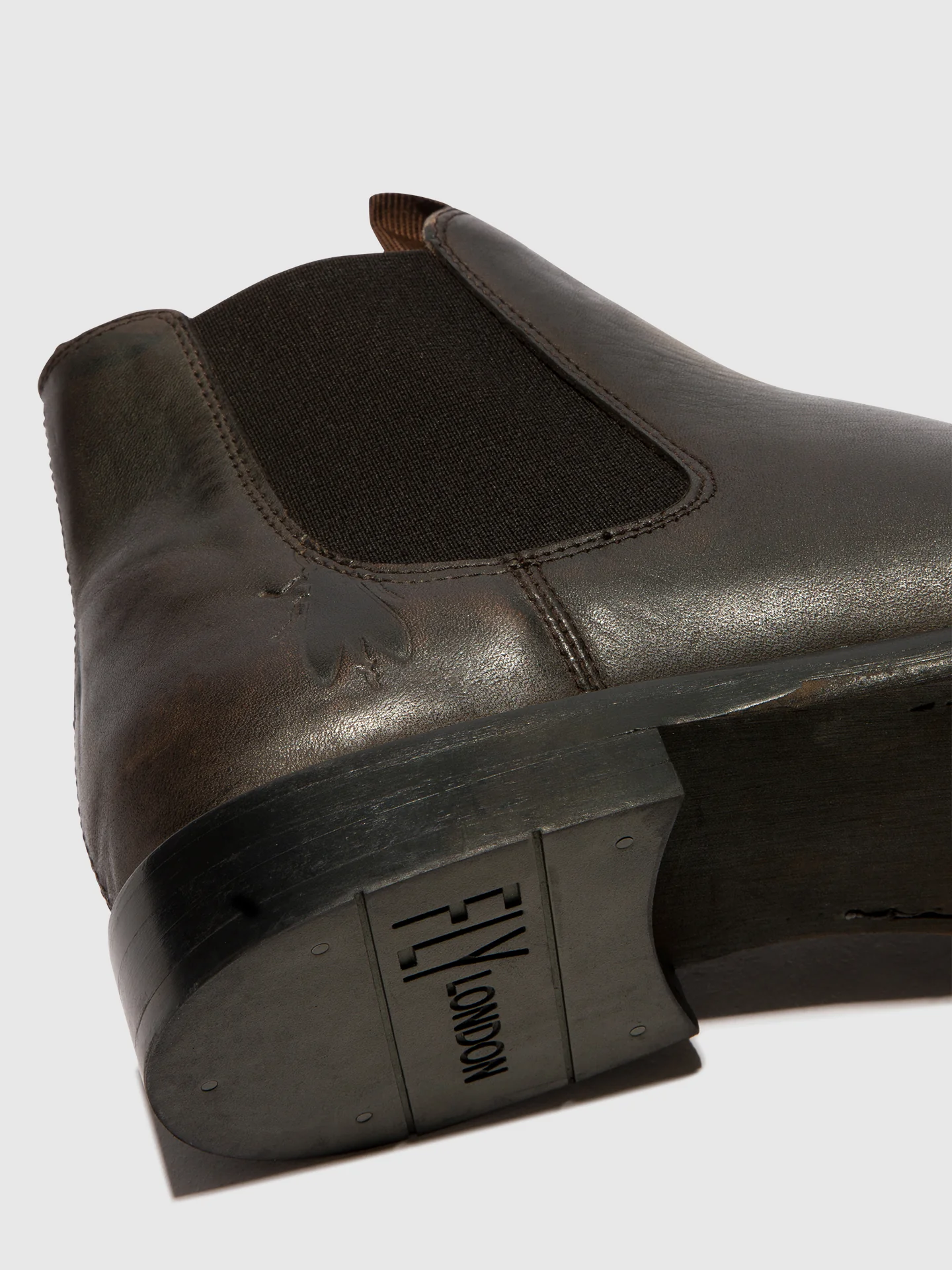 Chelsea Ankle Boots WIBO001FLY BROWN - Image 4