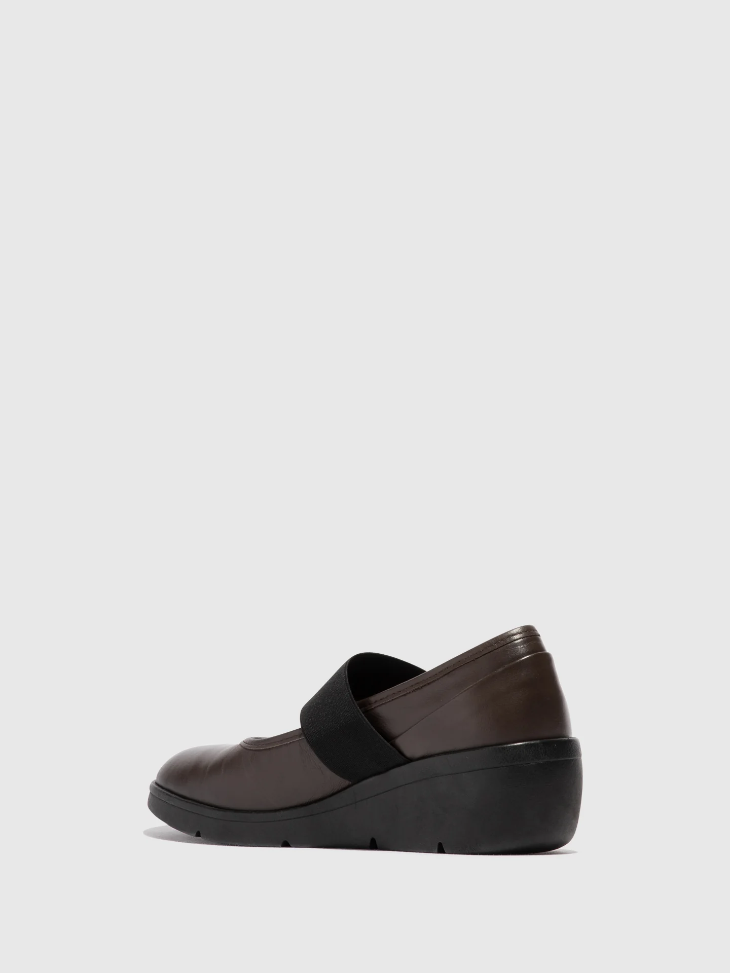 Elasticated Shoes NARA547FLY BROWN - Image 3