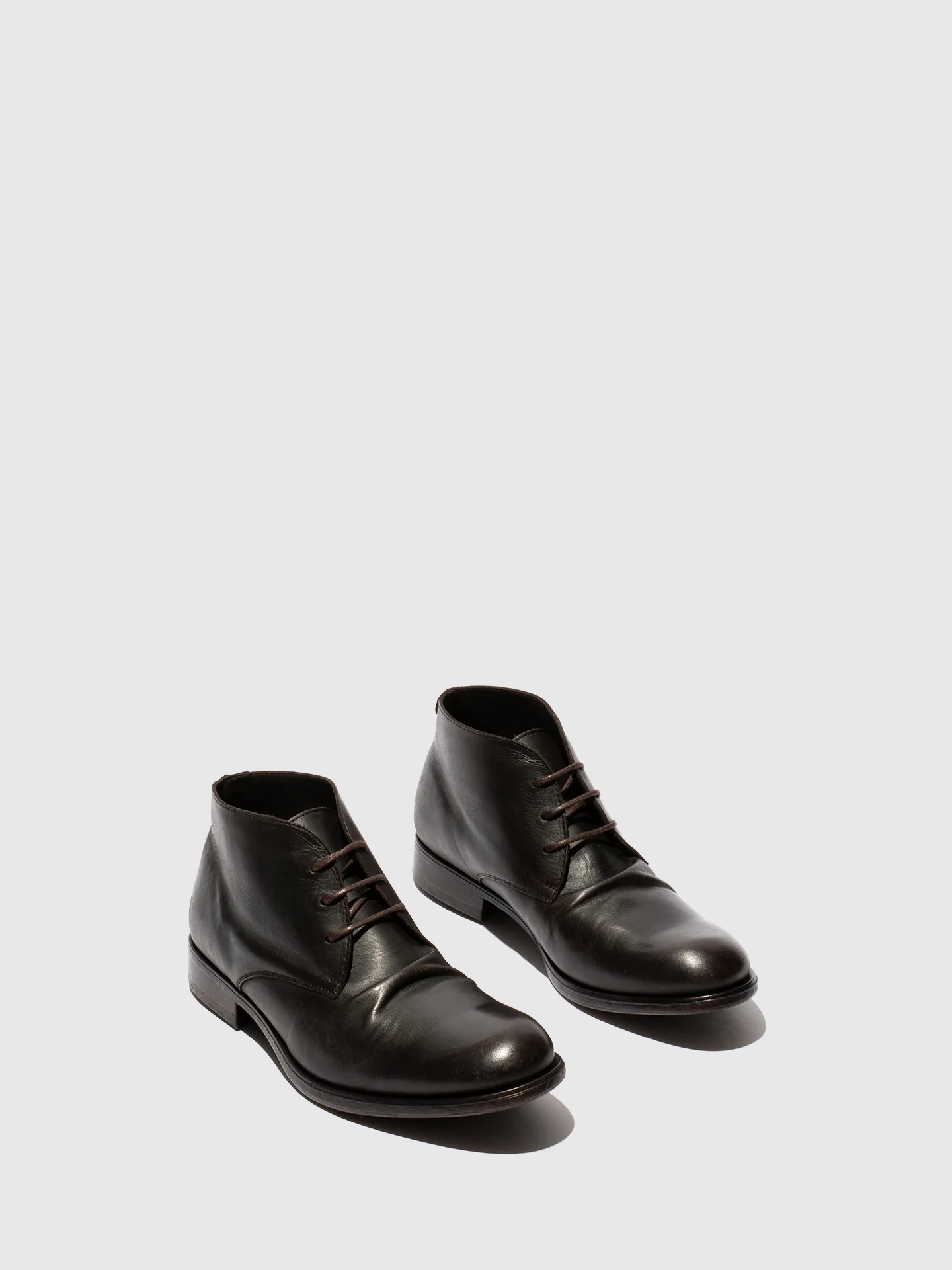 Lace-up Ankle Boots MIZZ312FLY BROWN - Image 2