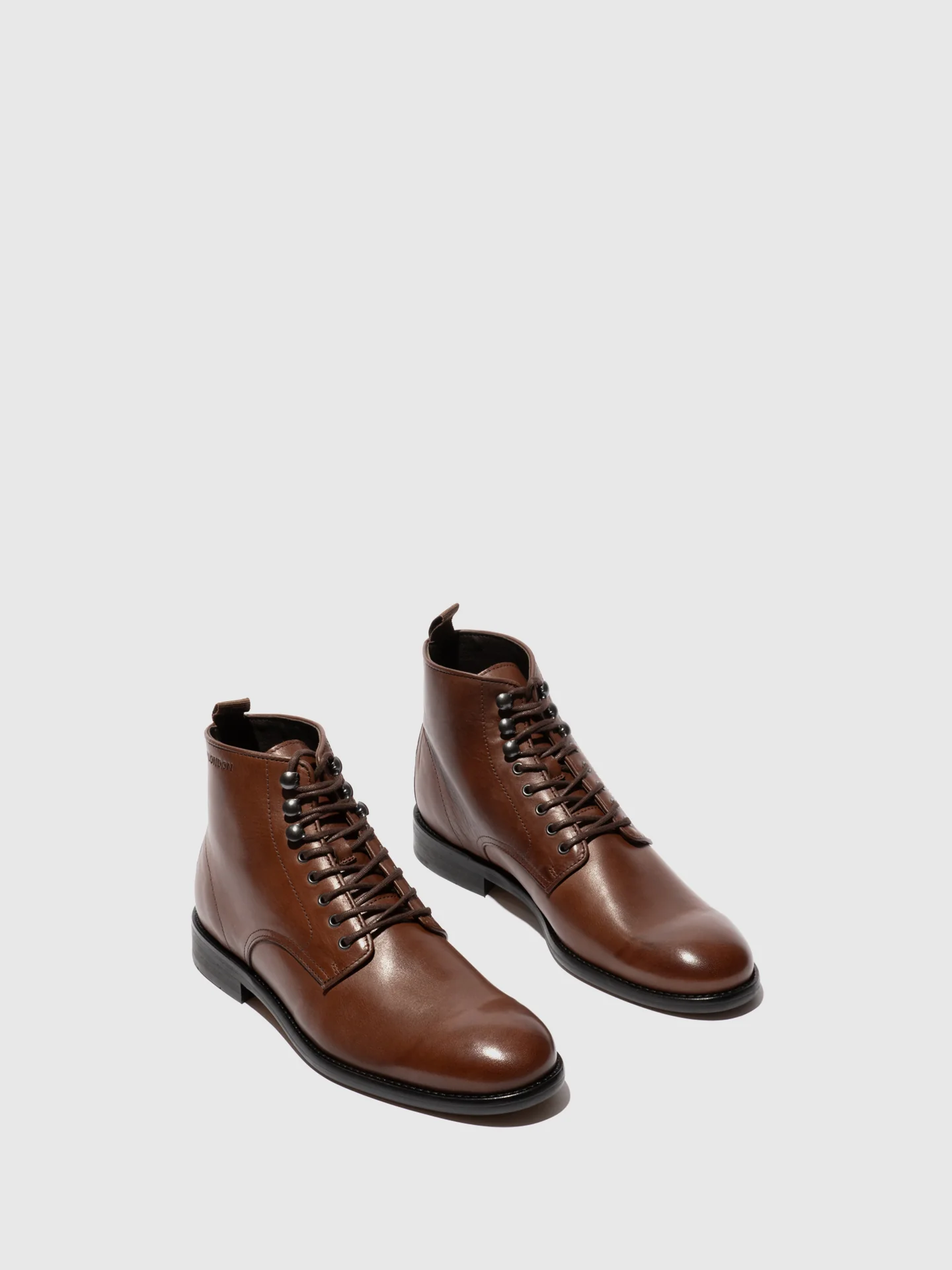 Lace-up Ankle Boots WERN002FLY BROWN - Image 2