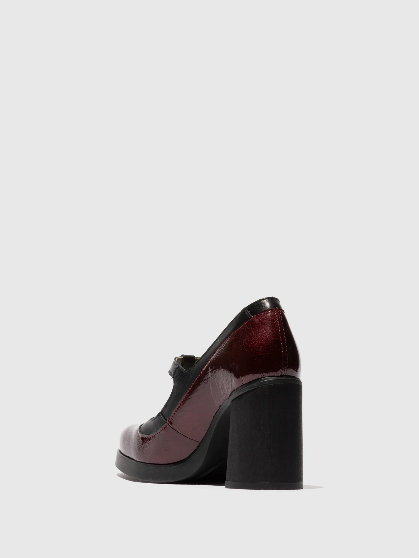 Mary Jane Shoes SEIF141FLY BURGUNDY/BLACK - Image 3