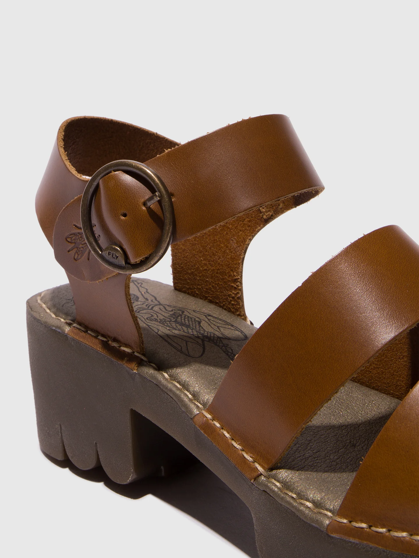 Buckle Sandals EGLY520FLY CAMEL - Image 4