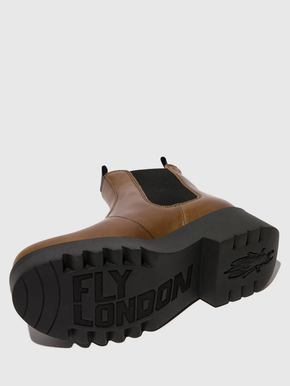 Chelsea Ankle Boots MEDI789FLY CAMEL - Image 4