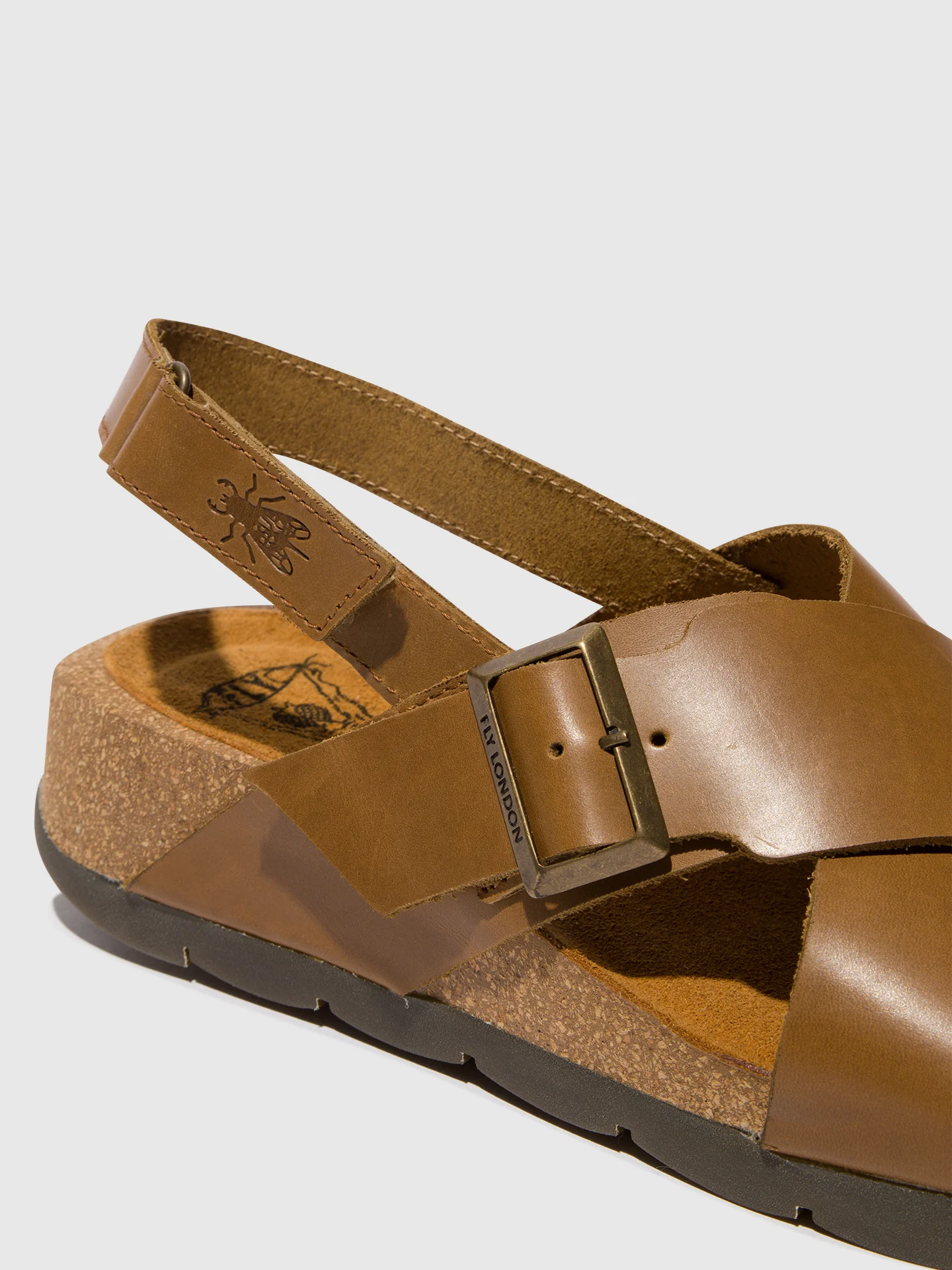 Crossover Sandals CHLO852FLY CAMEL - Image 4