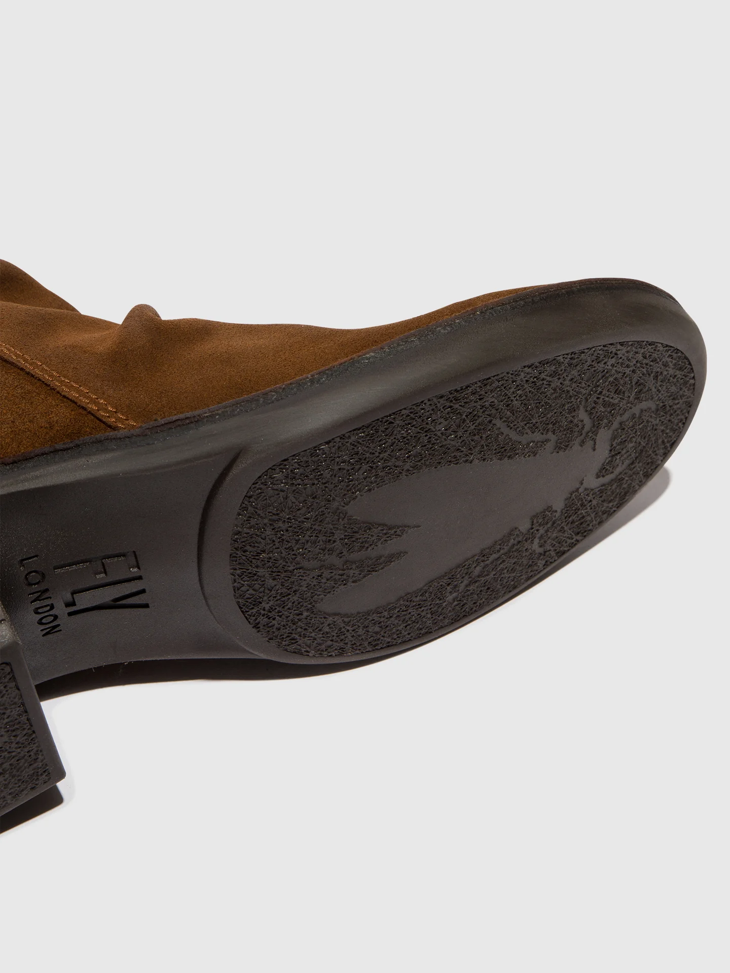 Zip Up Ankle Boots MERK093FLY CAMEL - Image 4