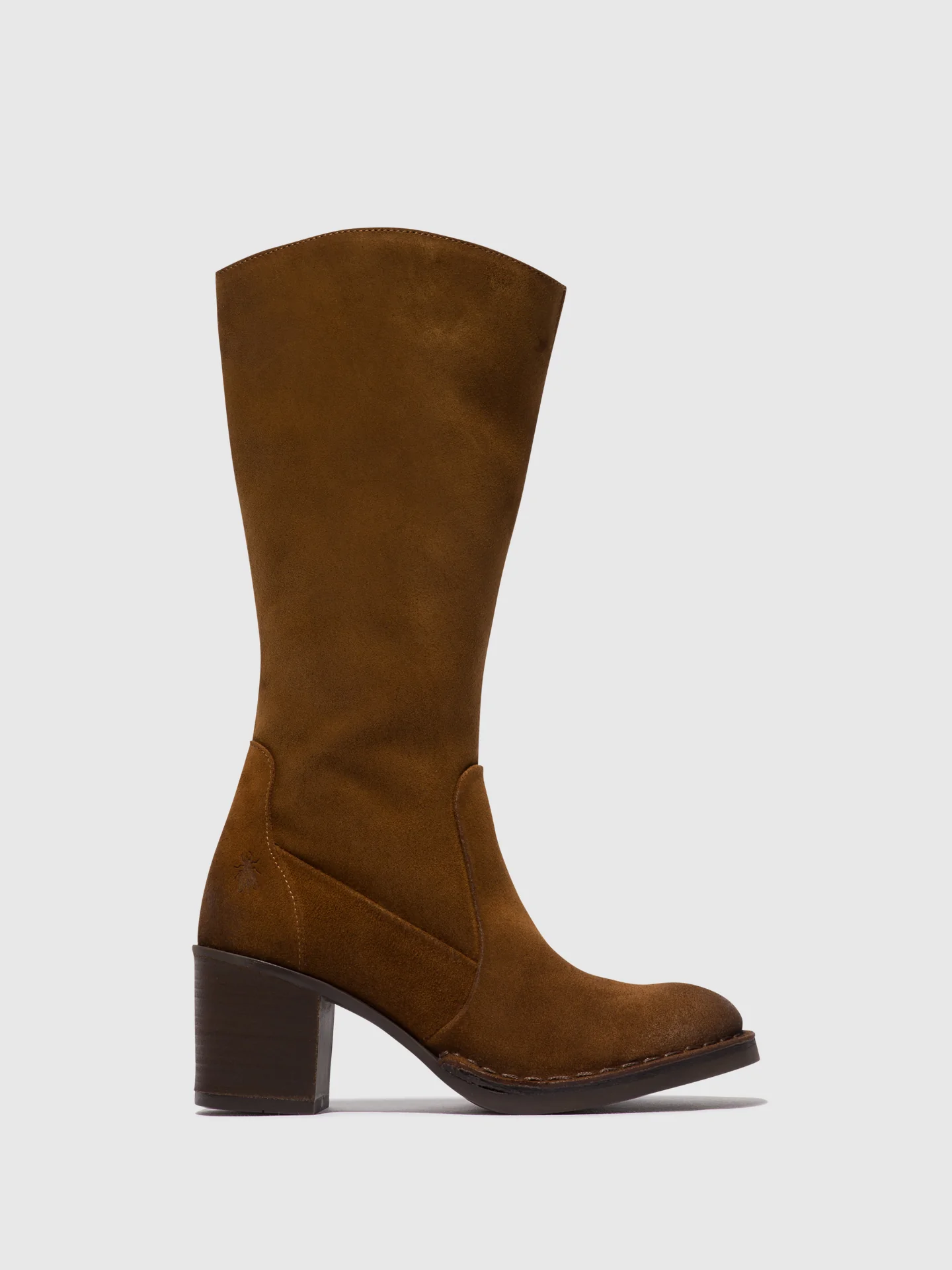 Zip Up Boots BALO096FLY CAMEL
