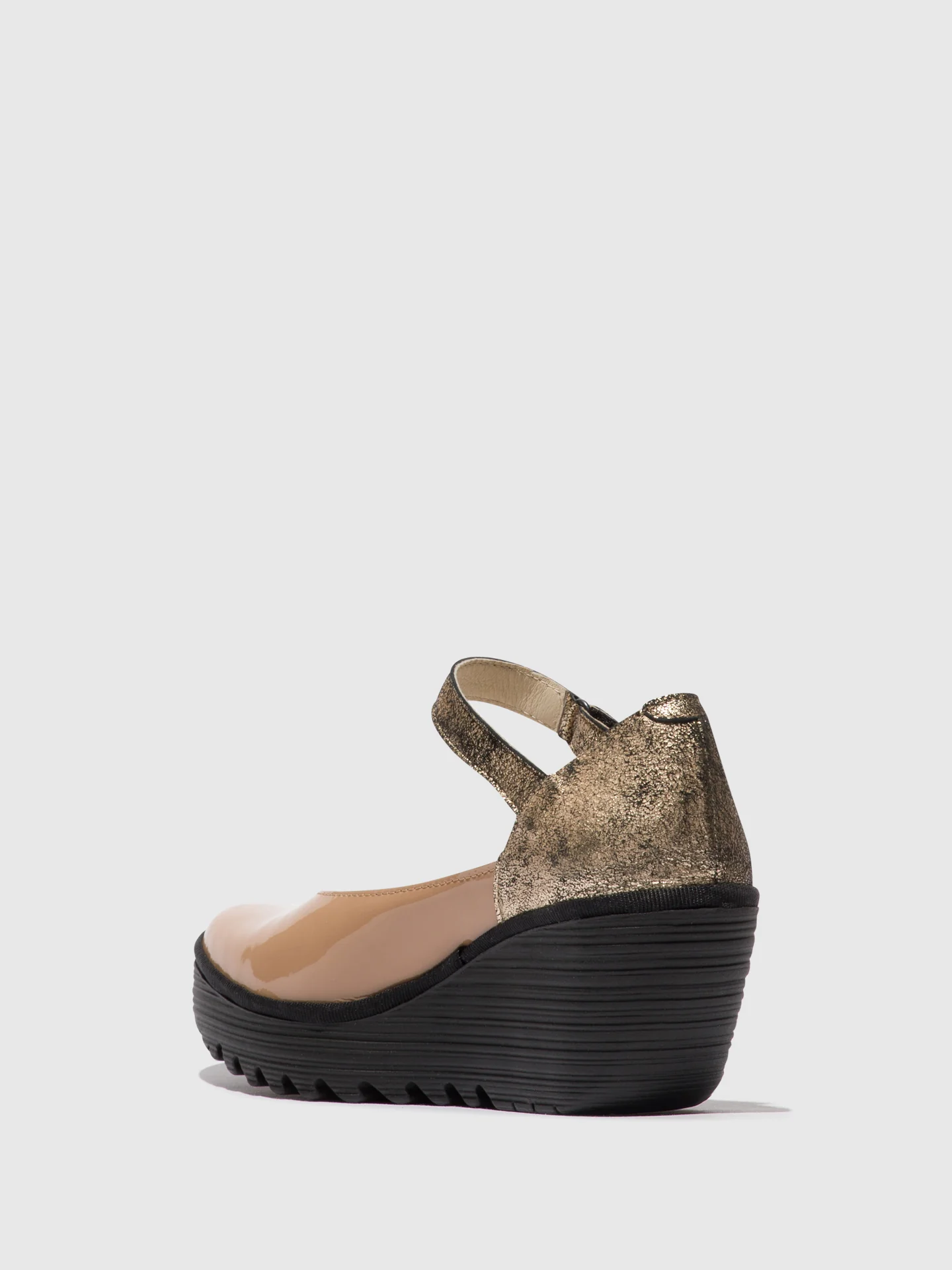 Mary Jane Shoes YAWO345FLY CAPUCCINO/CHAMPAGNE - Image 3