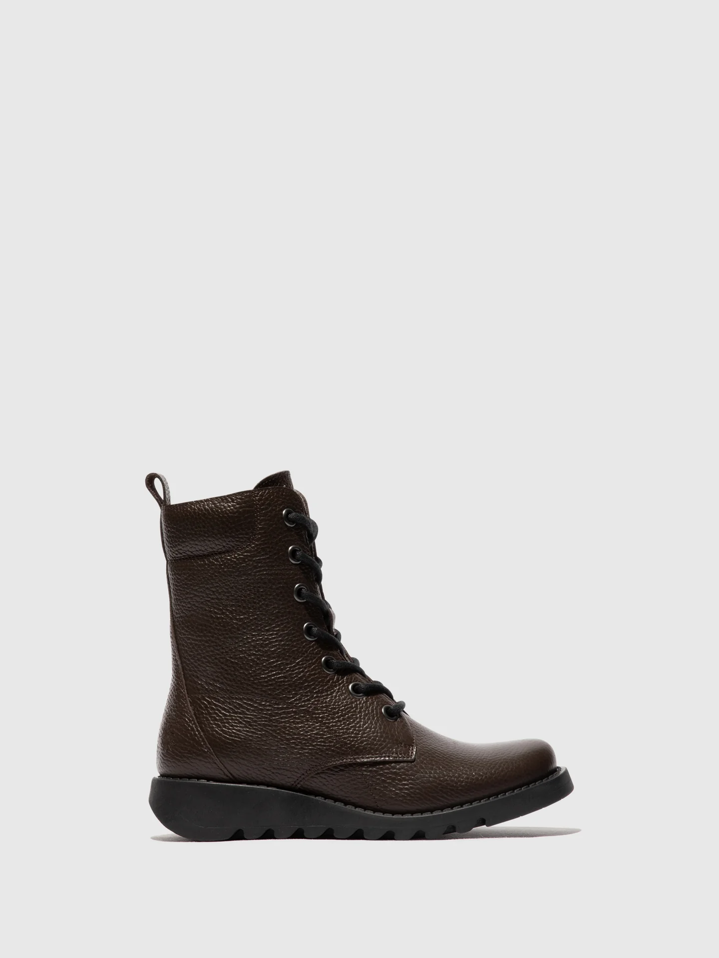 Lace-up Ankle Boots SILF015FLY CHESTNUT