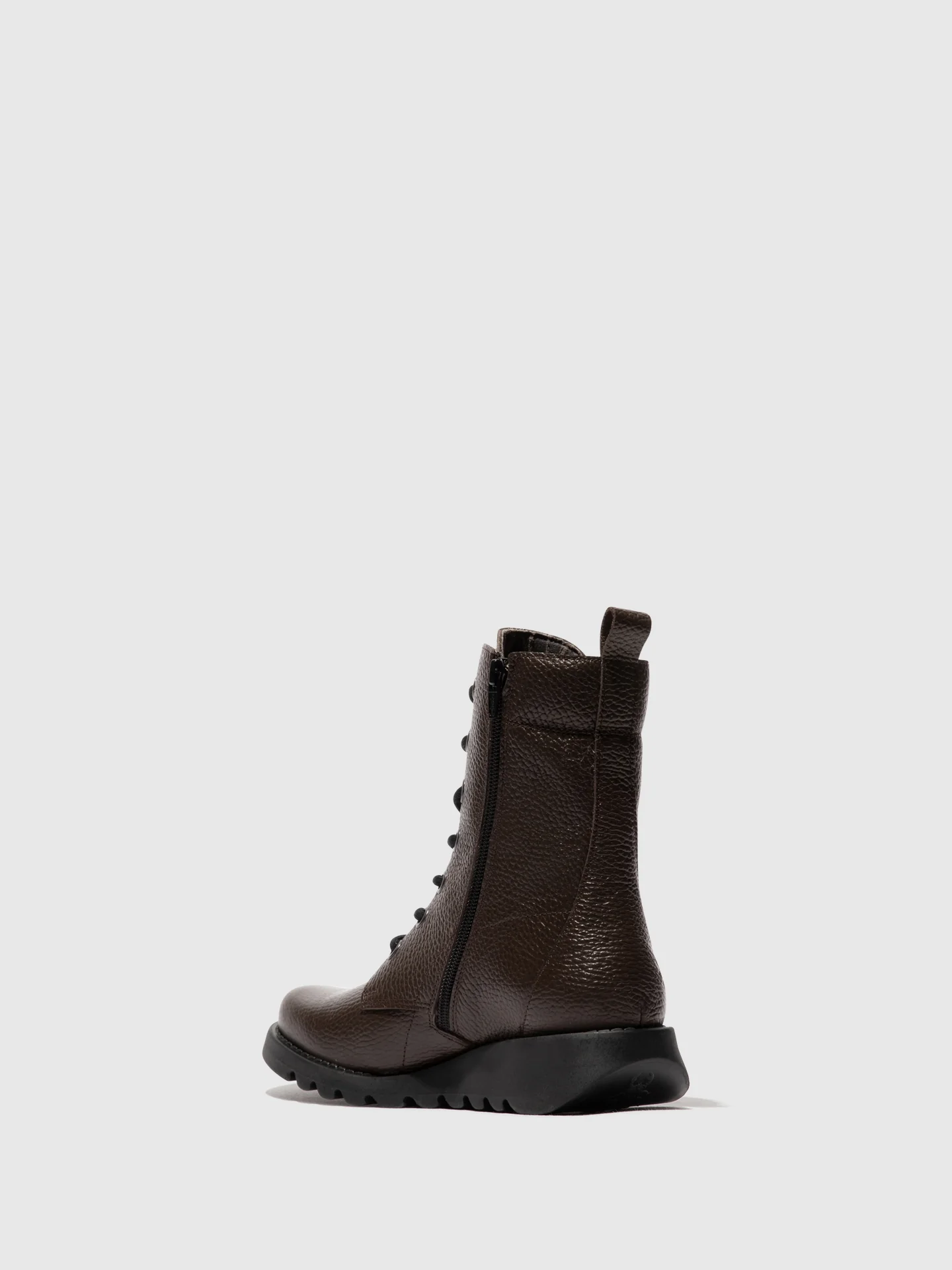 Lace-up Ankle Boots SILF015FLY CHESTNUT - Image 3