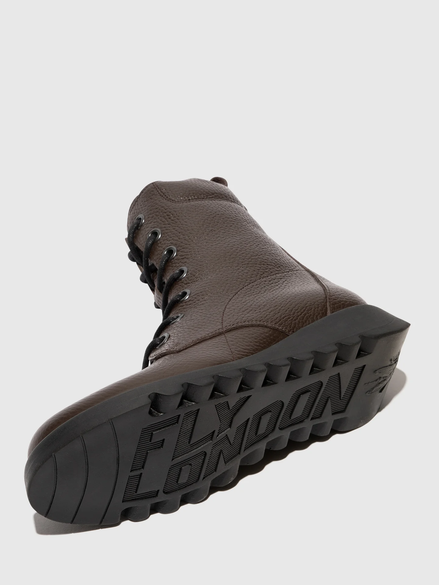 Lace-up Ankle Boots SILF015FLY CHESTNUT - Image 4