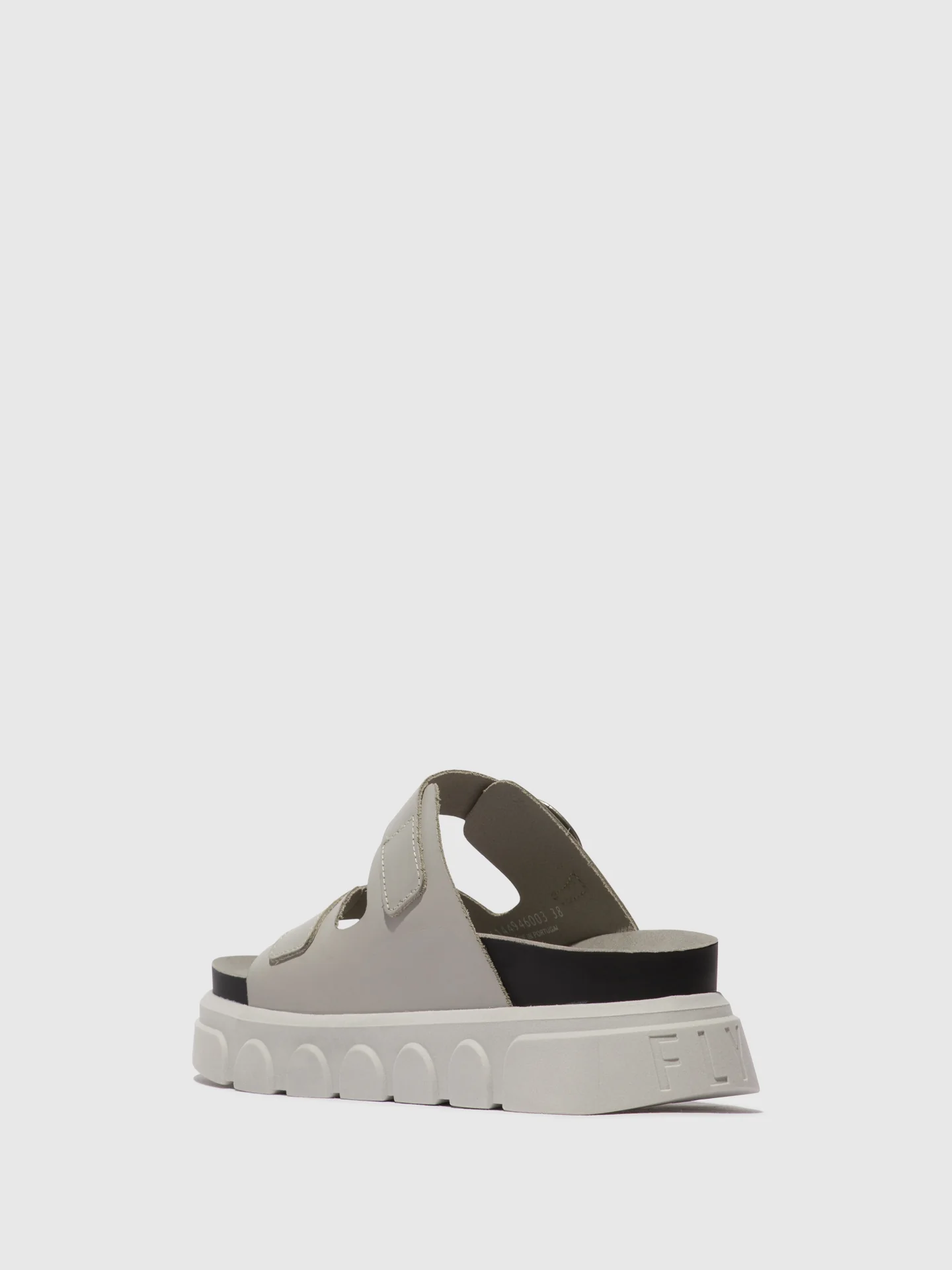 Buckle Mules CIDE946FLY CLOUD - Image 3