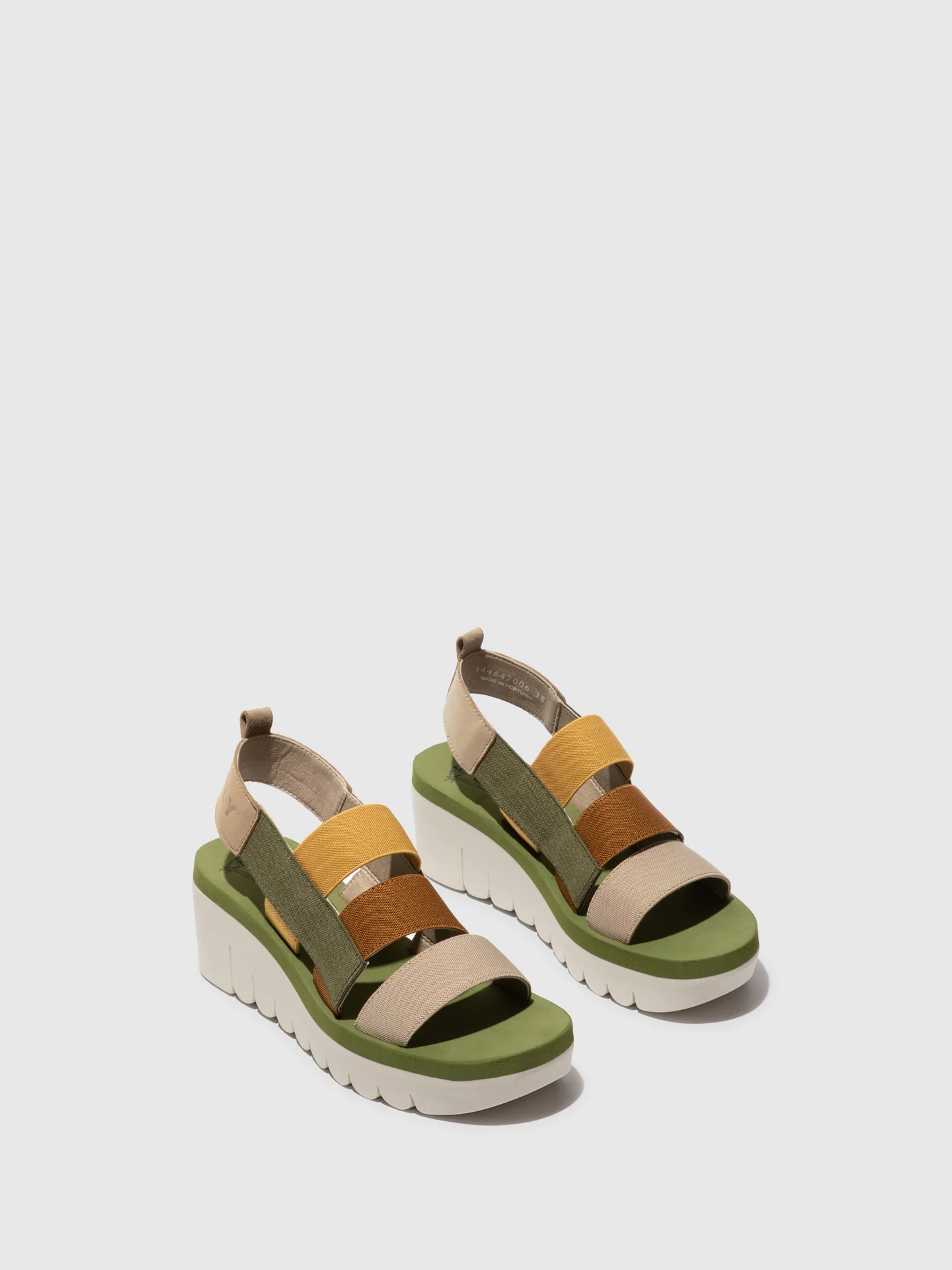 Strappy Sandals YERE847FLY CLOUD/MULTICOLOR/ARMY GREEN - Image 2