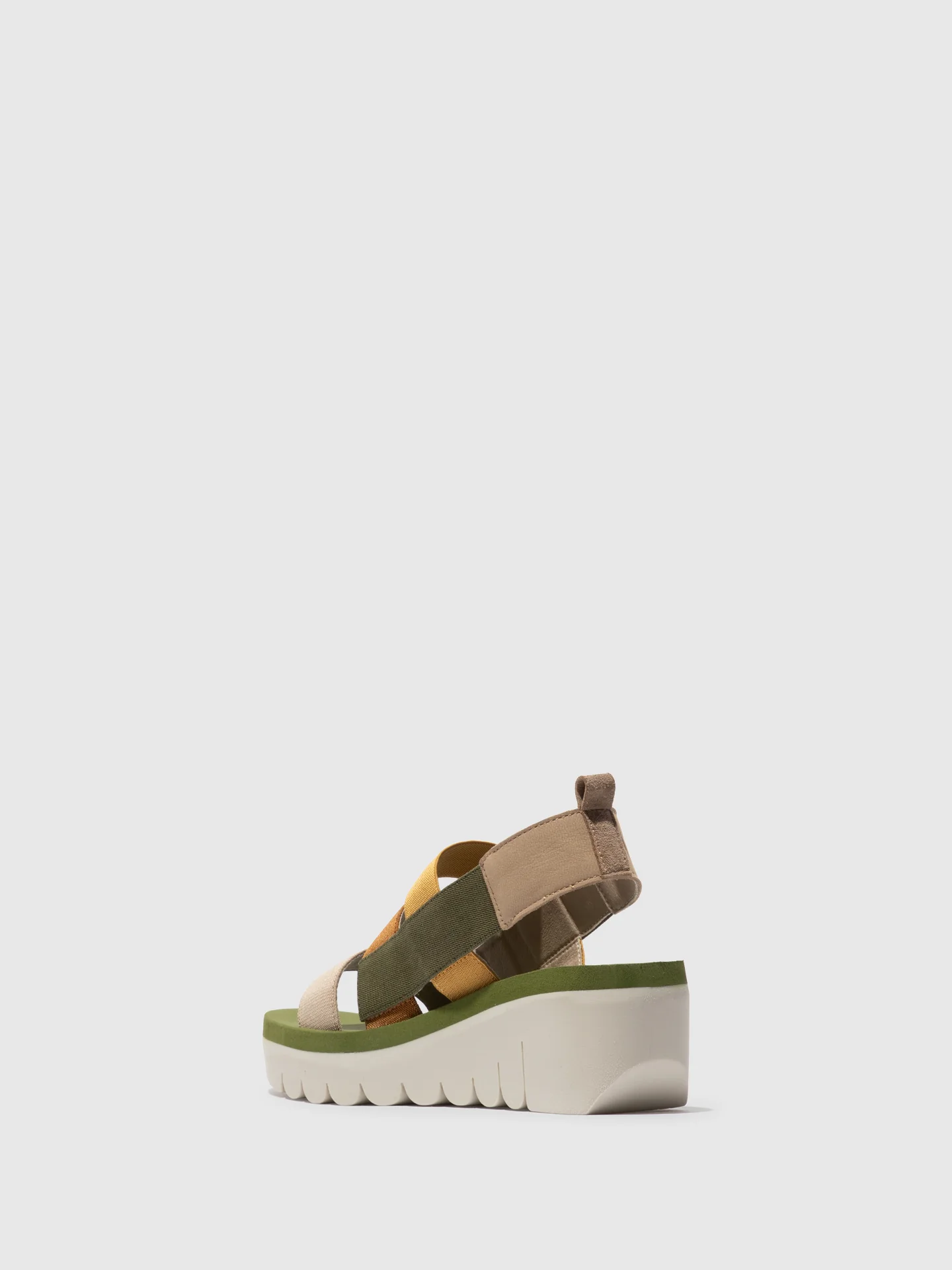 Strappy Sandals YERE847FLY CLOUD/MULTICOLOR/ARMY GREEN - Image 3