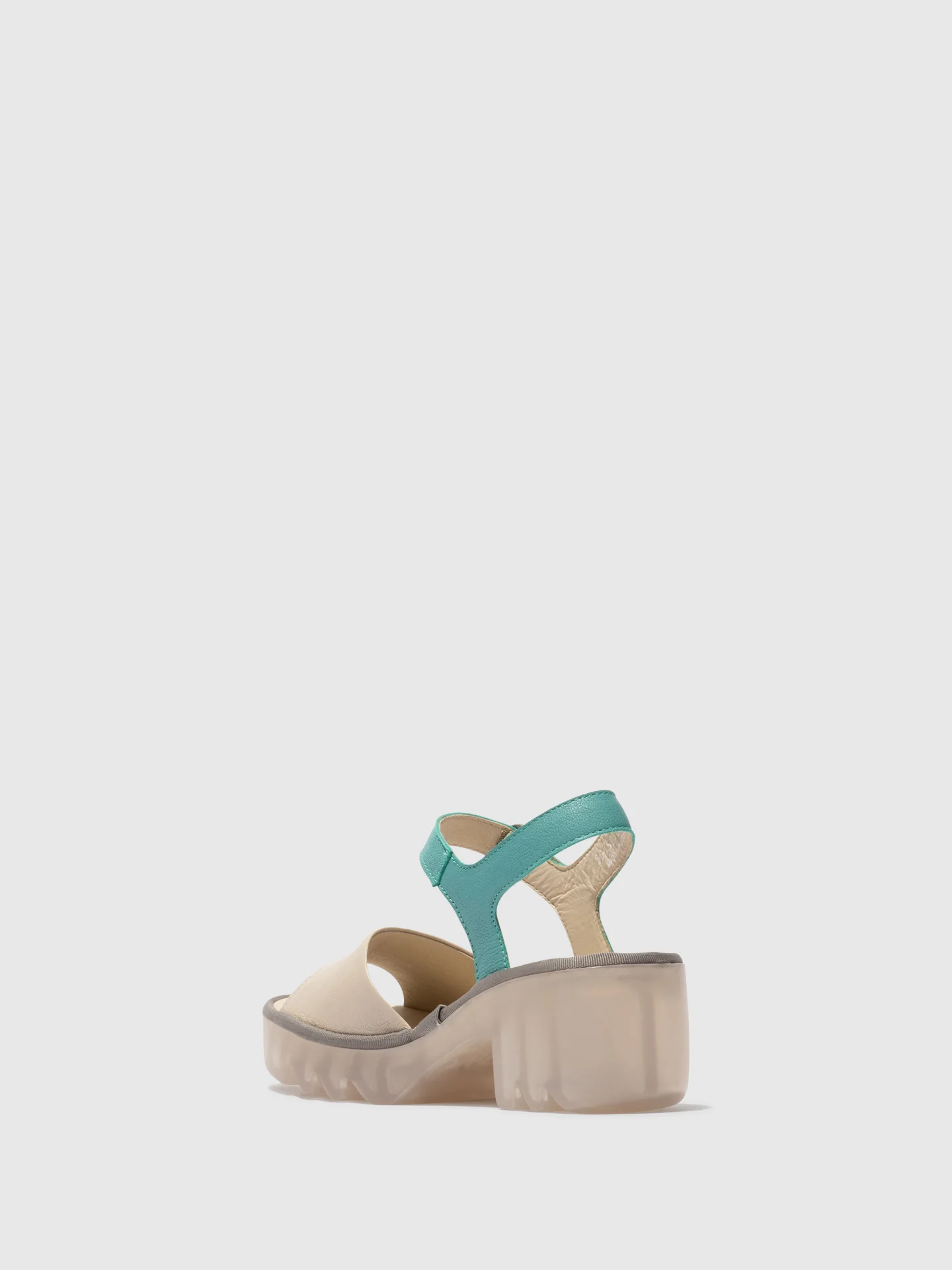 Sling-Back Sandals TULL503FLY CLOUD/ TURQUOISE - Image 3