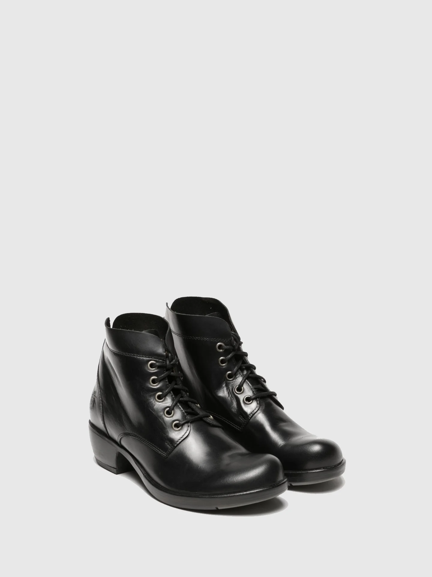 Lace-up Ankle Boots MESU780FLY BLACK - Image 2