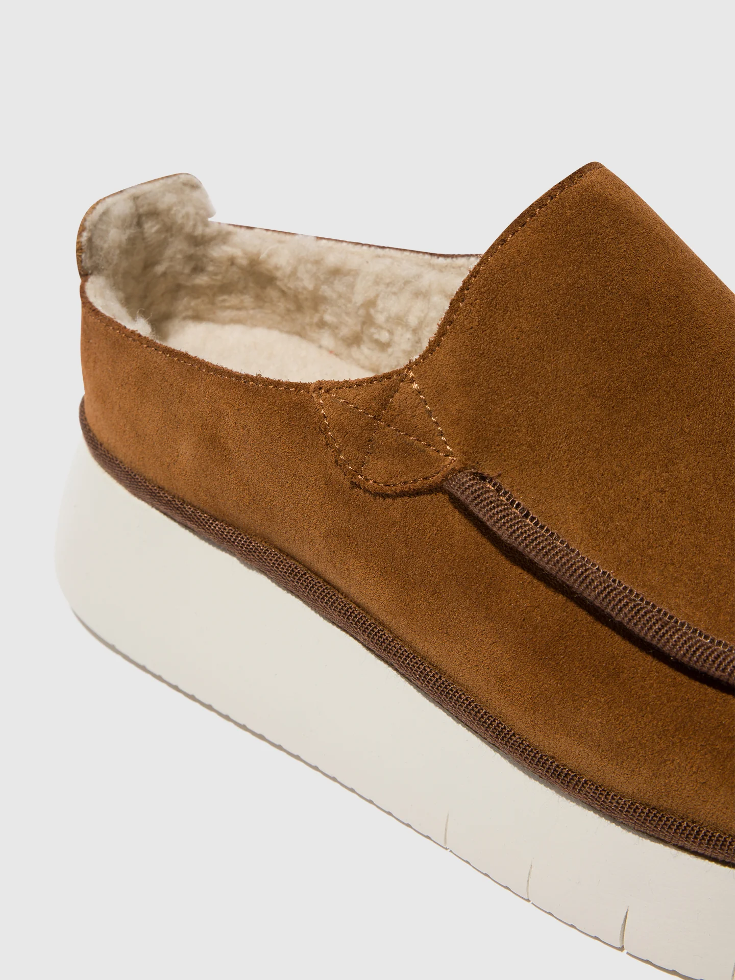 Closed Shoes CEZE361FLY COGNAC - Image 4