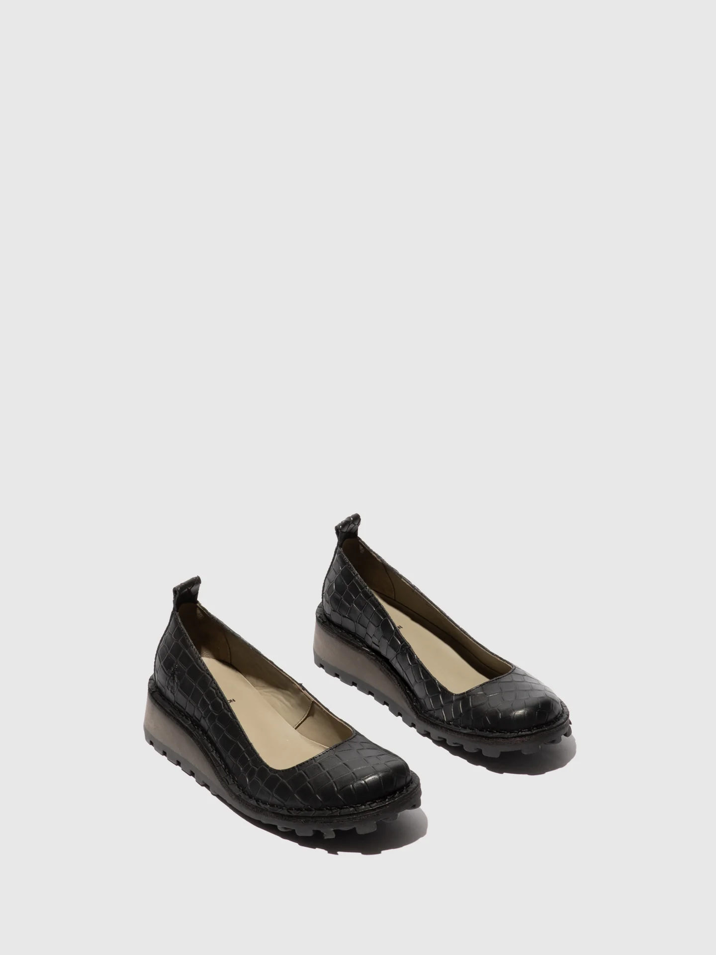 Slip-on Shoes MEWI121FLY CROCO BLACK - Image 2