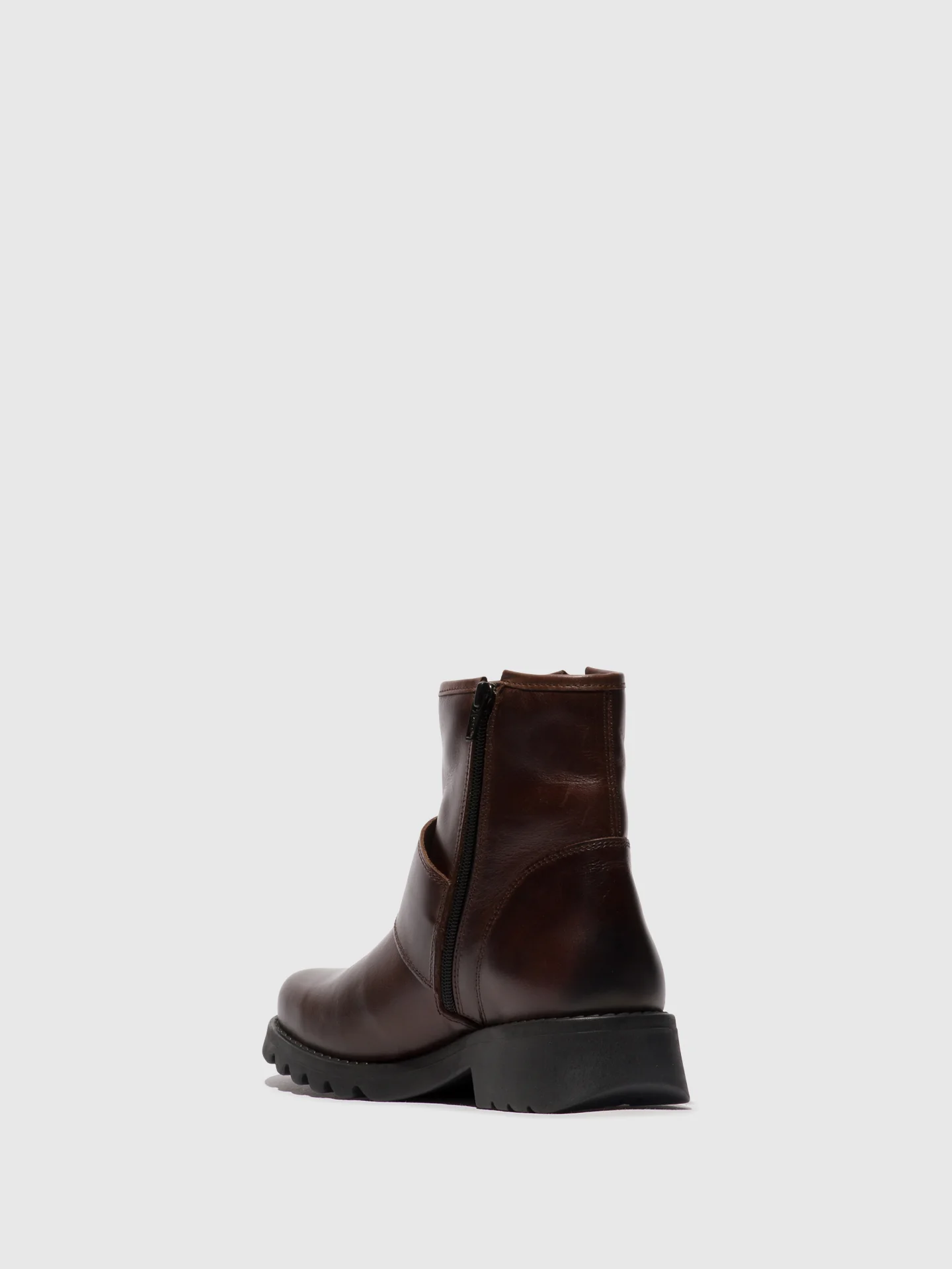 Buckle Ankle Boots RILY991FLY DARK BROWN - Image 3