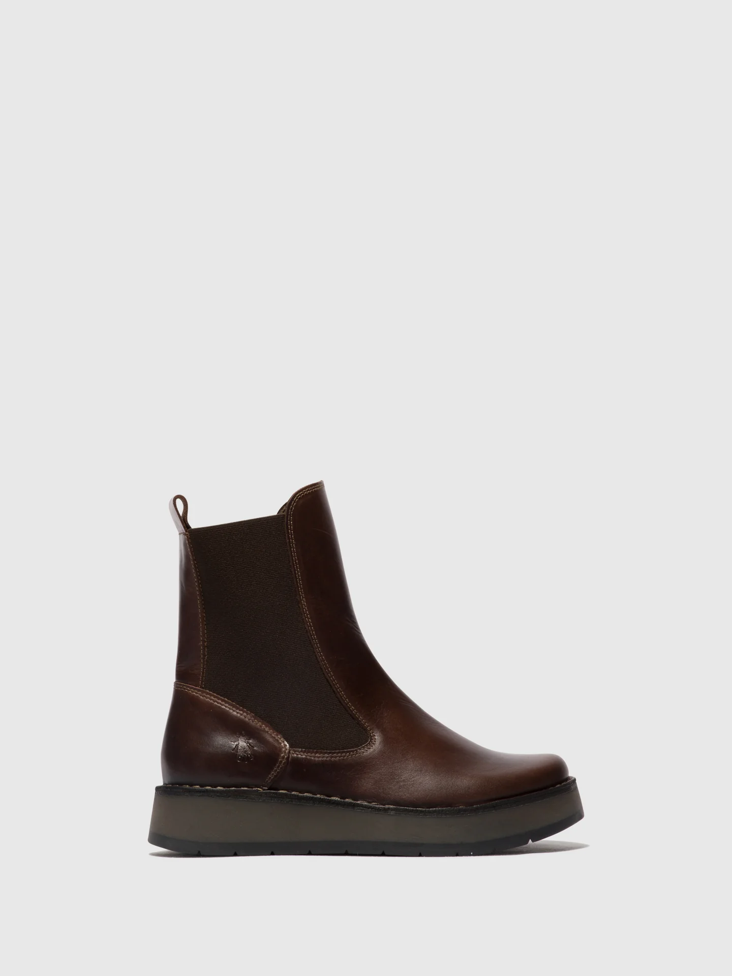Chelsea Ankle Boots RUBA100FLY DARK BROWN