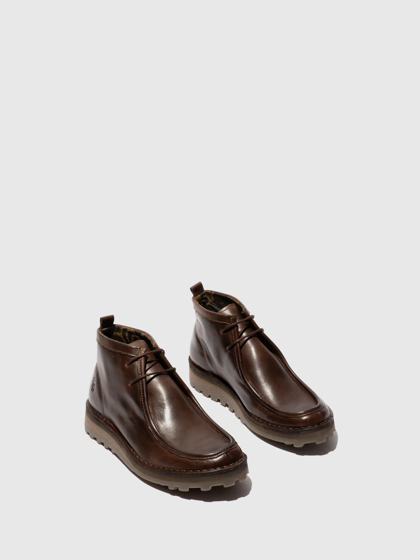 Lace-up Ankle Boots TEZI130FLY DARK BROWN - Image 2