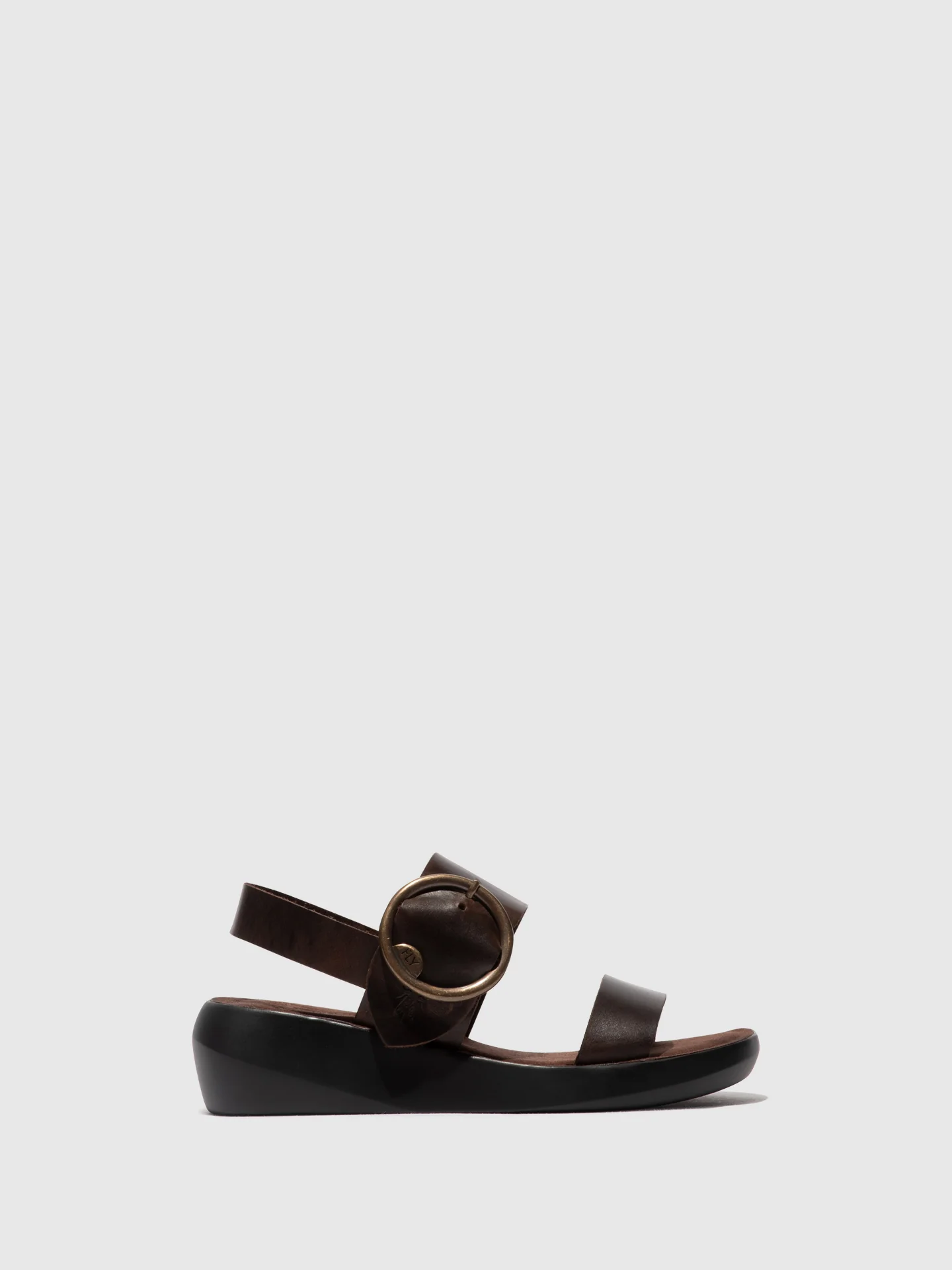 Sling-Back Sandals BANI739FLY DARK BROWN
