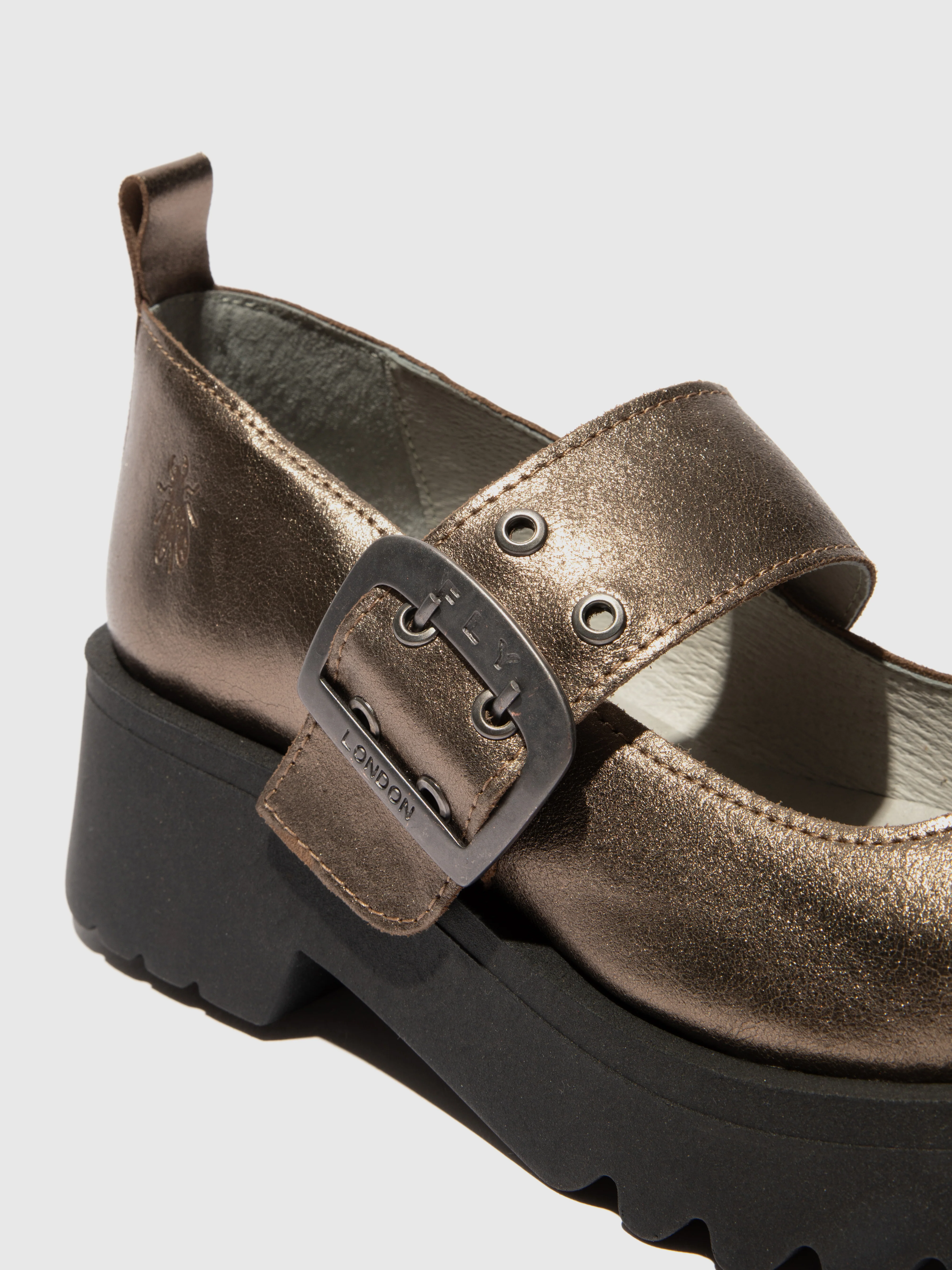 Buckle Shoes MOCH126FLY DARK GOLD - Image 4