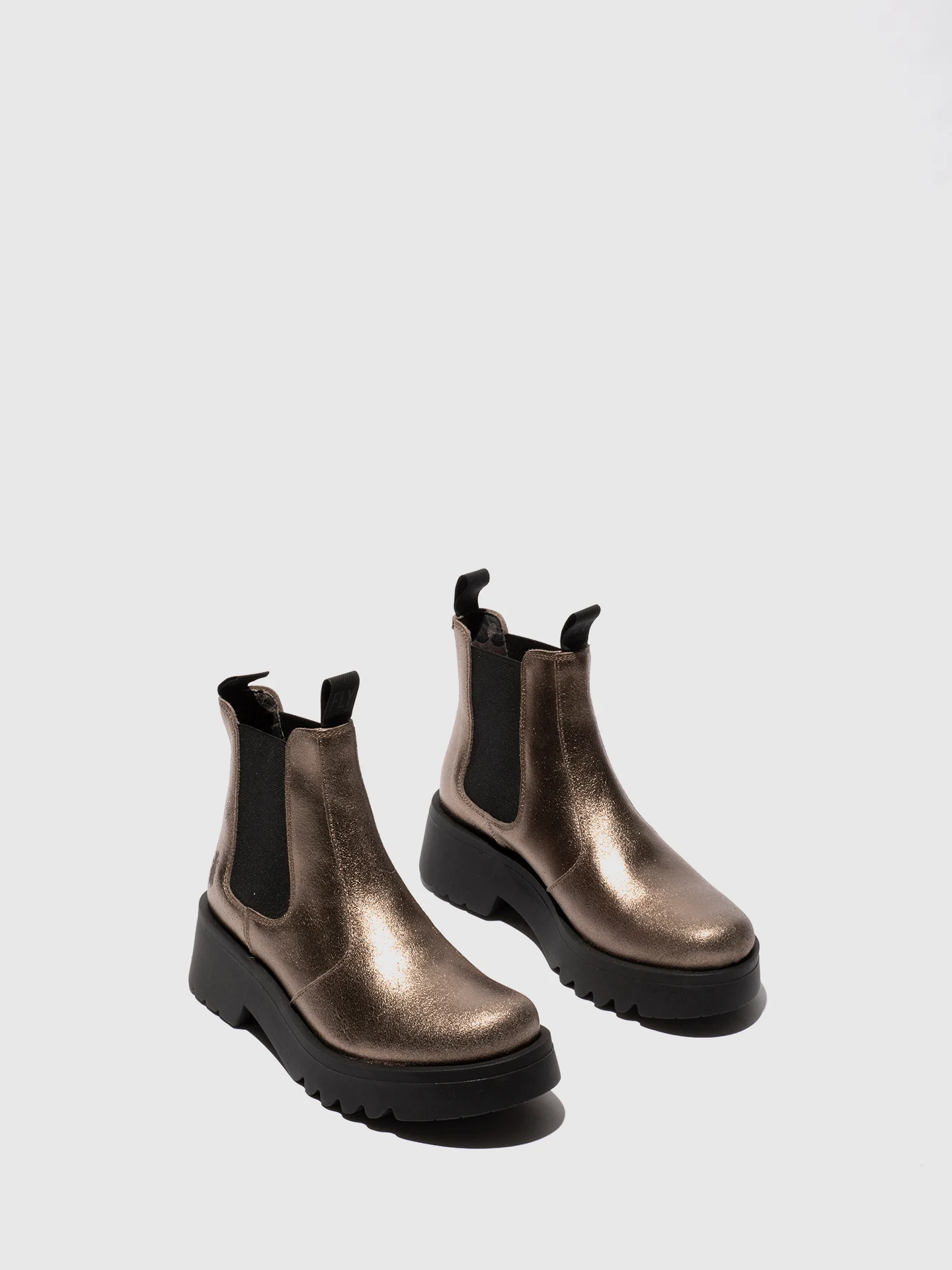 Chelsea Ankle Boots MEDI789FLY DARK GOLD - Image 2
