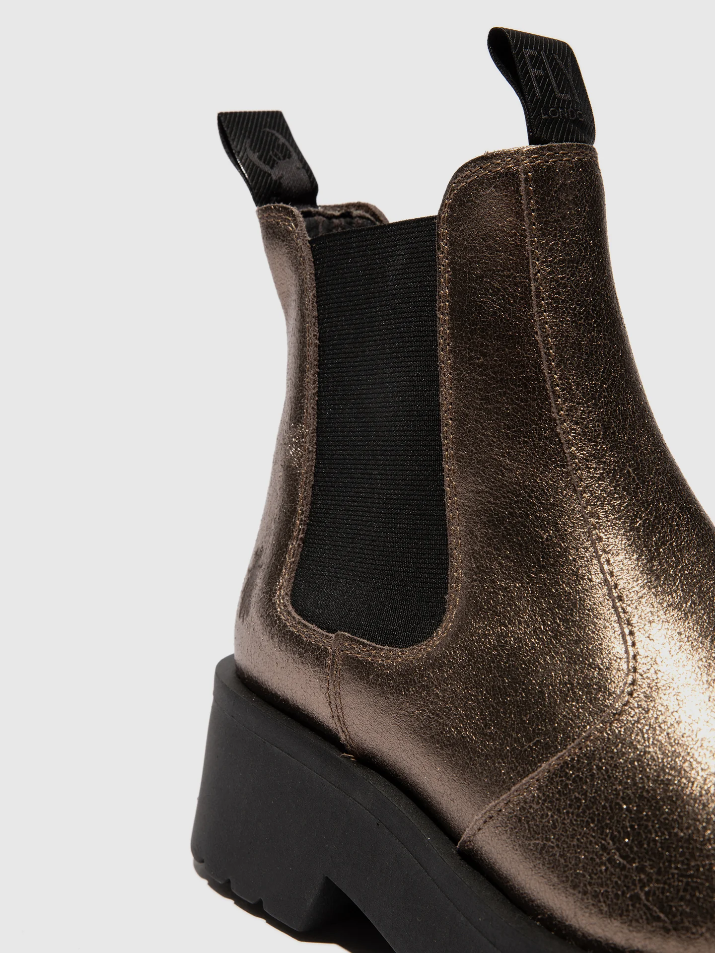 Chelsea Ankle Boots MEDI789FLY DARK GOLD - Image 4