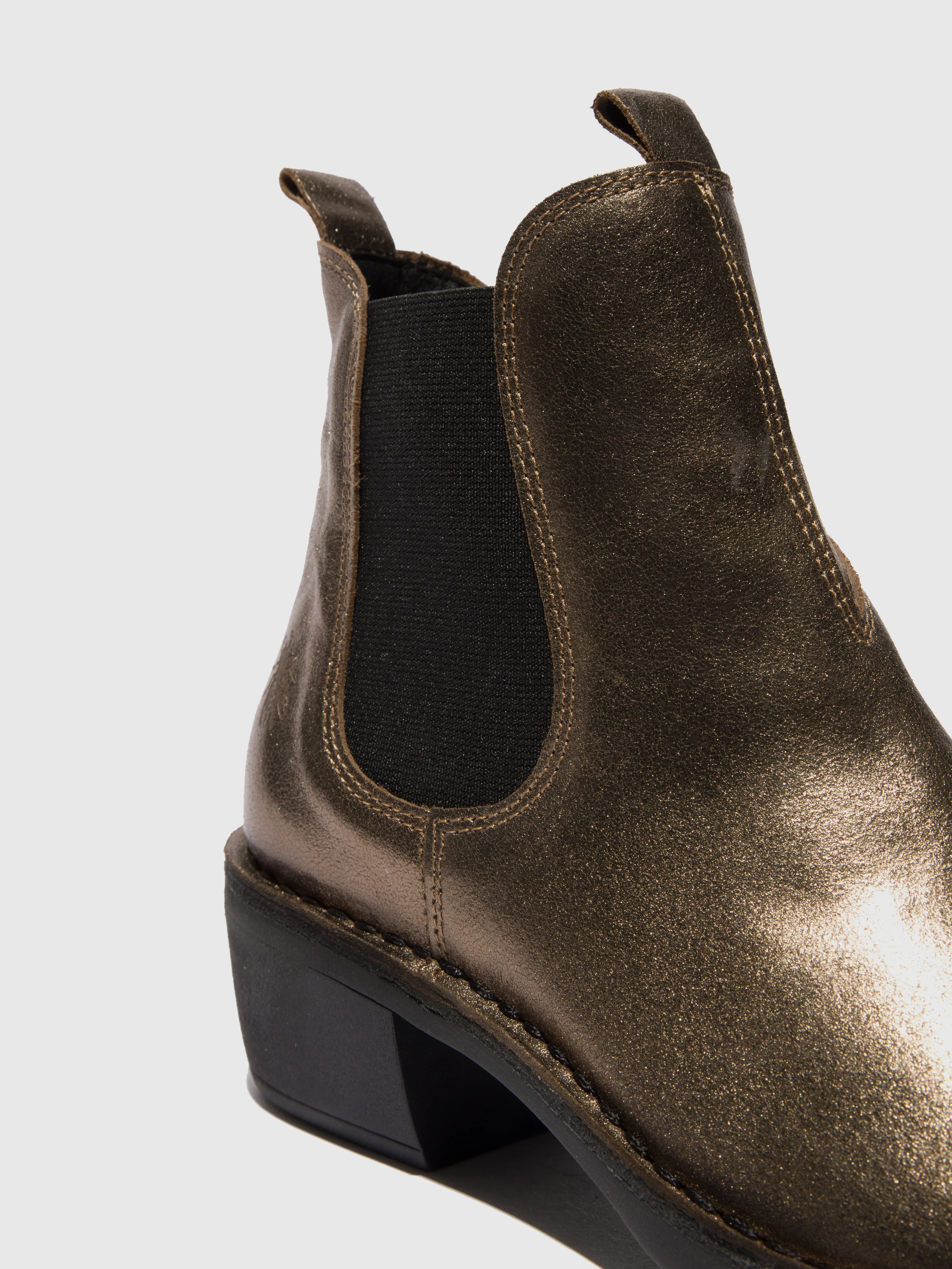 Chelsea Ankle Boots MEME030FLY DARK GOLD - Image 4