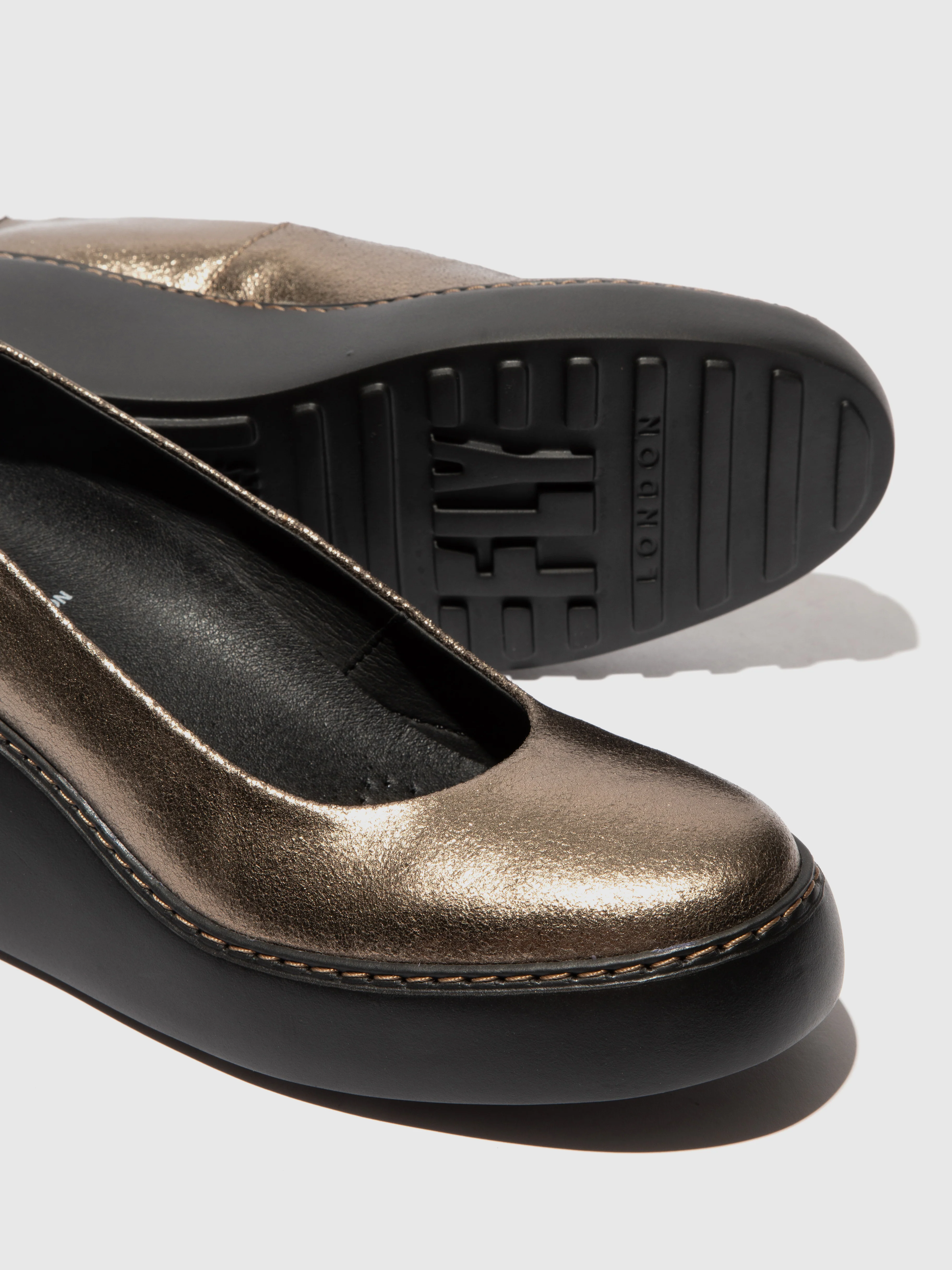 Slip-on Shoes DICH643FLY DARK GOLD - Image 4