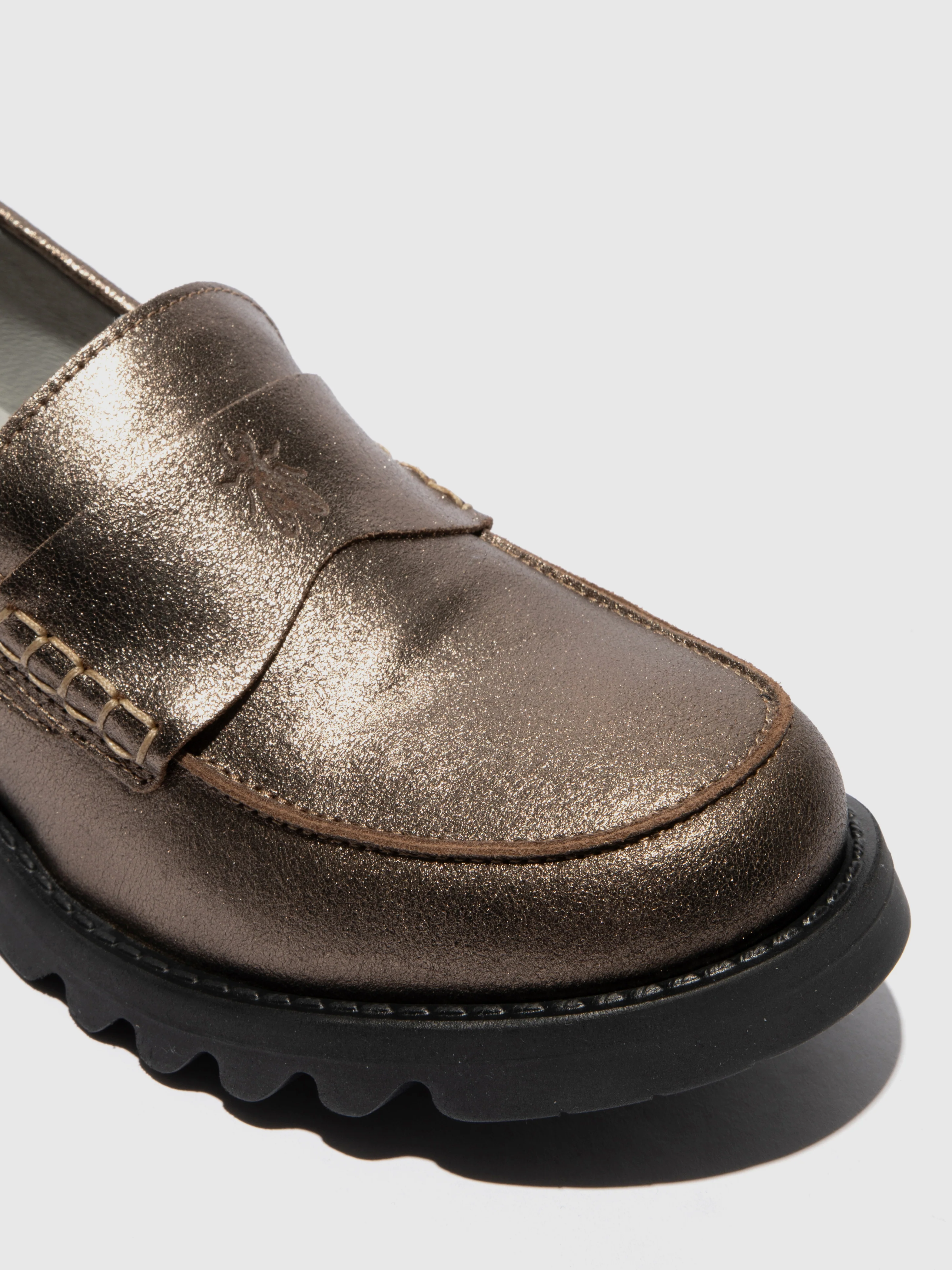Slip-on Shoes RIXI112FLY DARK GOLD - Image 4