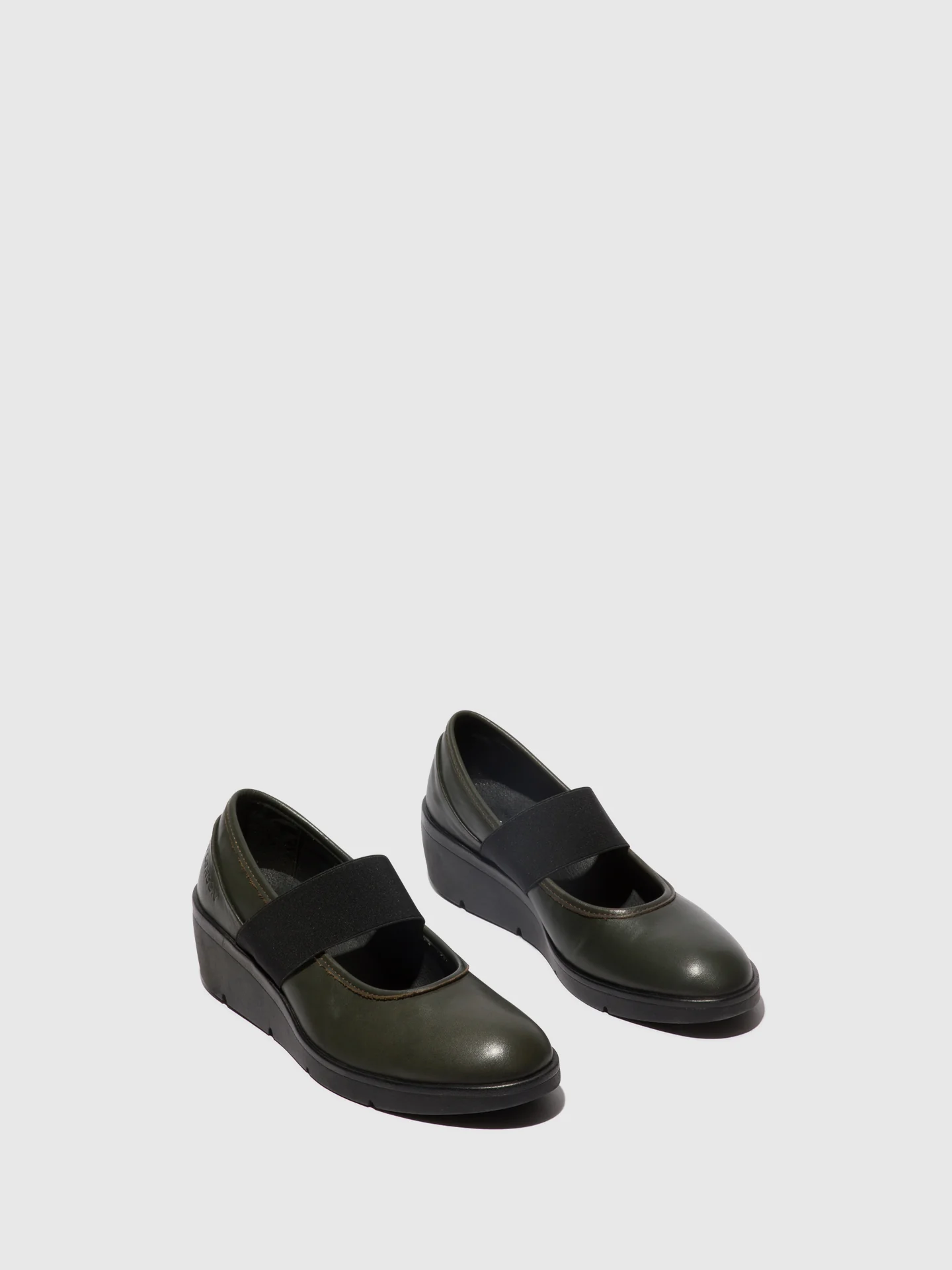 Elasticated Shoes NARA547FLY DARK GREEN - Image 2