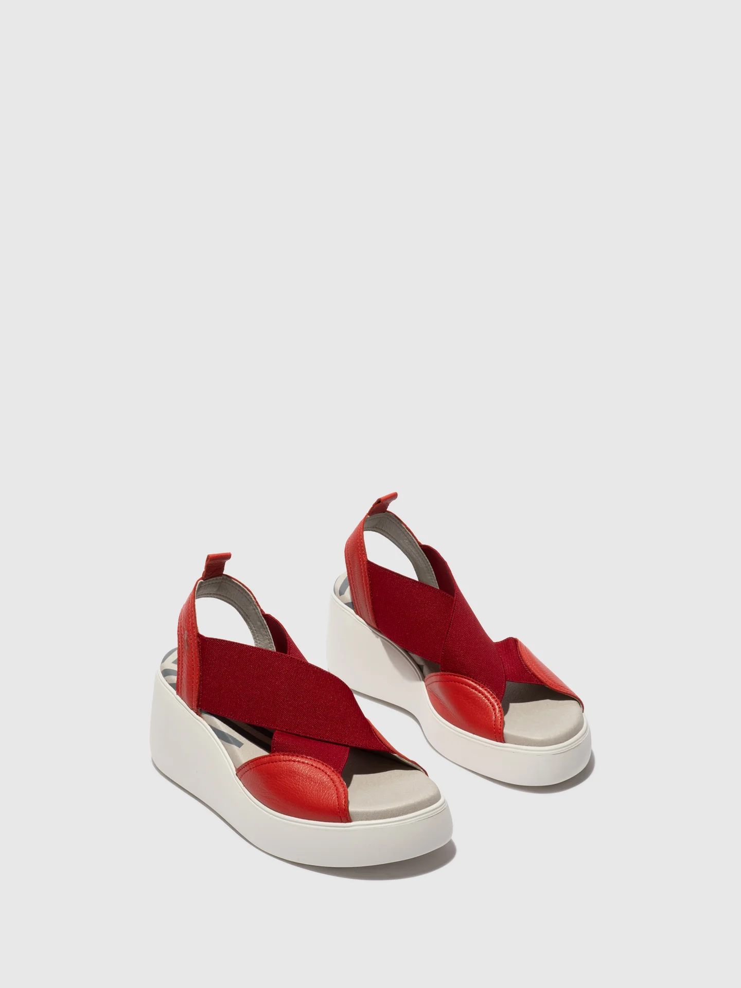 Elasticated Sandals DAIF216FLY DEVIL RED - Image 2