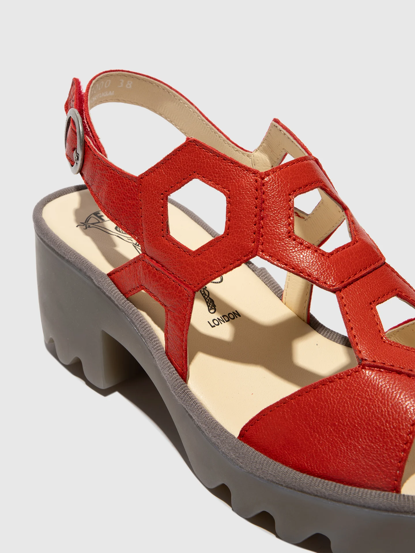 Sling-Back Sandals TEWA573FLY DEVIL RED - Image 4
