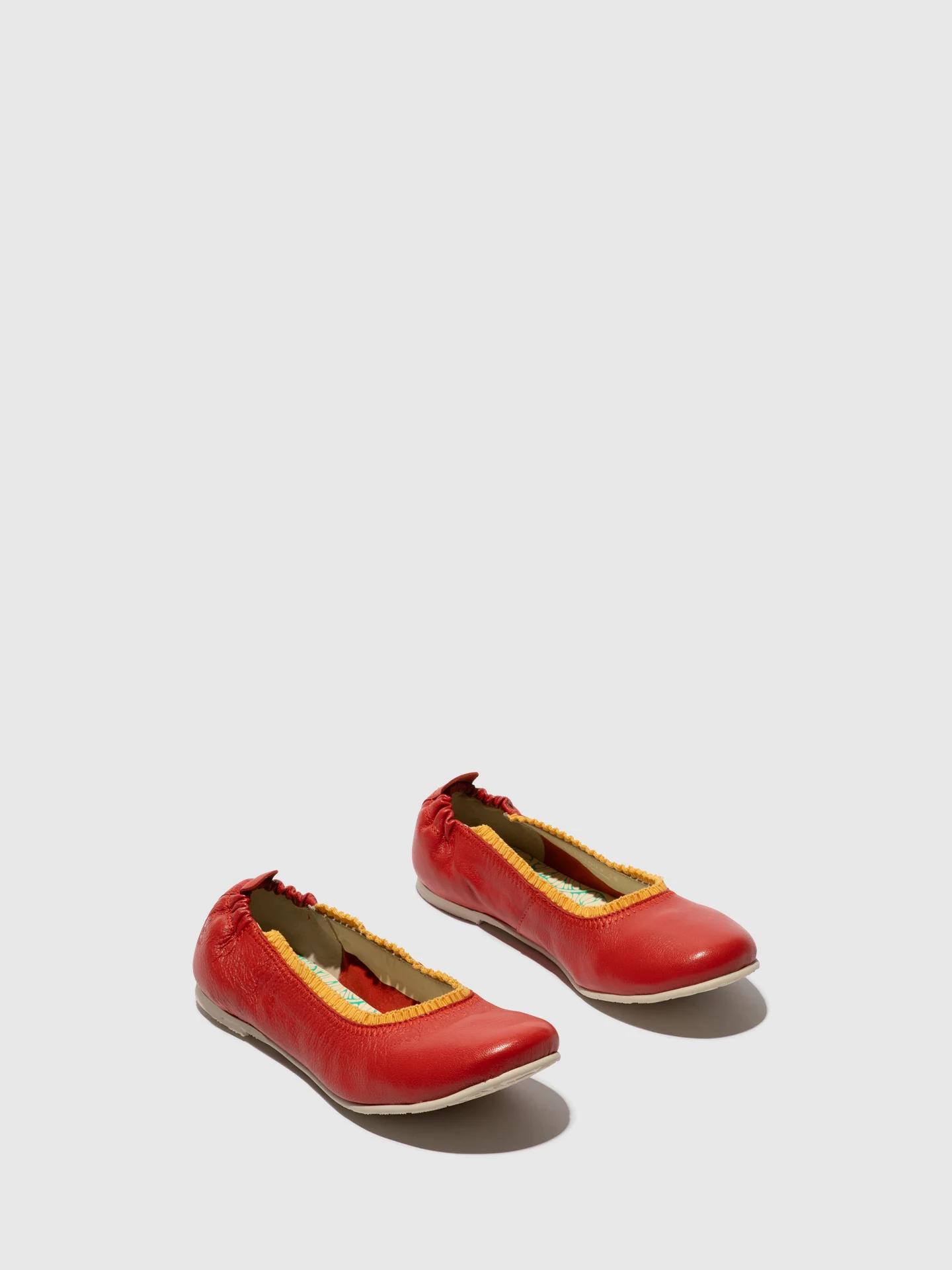 Flat Ballerinas GOIL222FLY DEVIL RED/YELLOW - Image 2